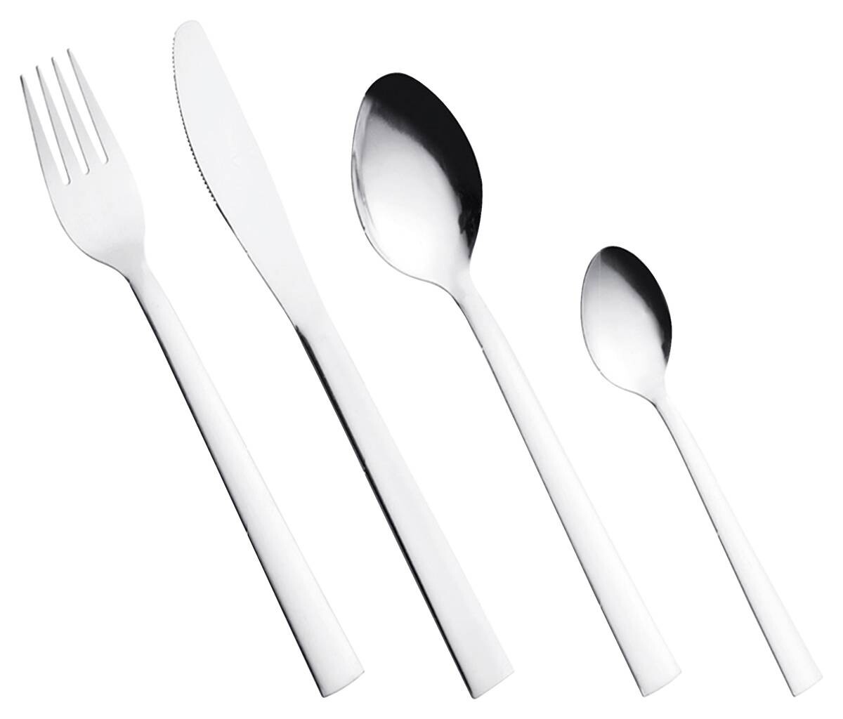 MICHELINO Besteckset silber Edelstahl 24 tlg. MICHELINO Besteckset silber Edelstahl 24 tlg.