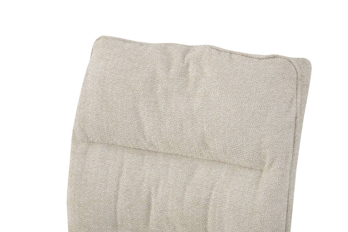 Schwingstuhl FRIEDA, 2er Set creme schwarz B/H/T: ca. 47x94x61 cm