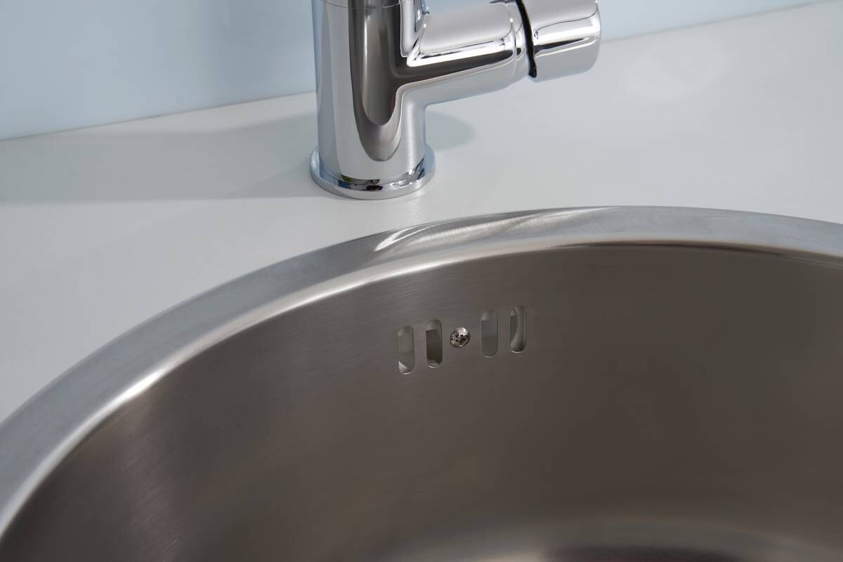 Respekta Einbauspüle Portland 446 Edelstahl Edelstahl T/D: ca. 17x44,6 cm