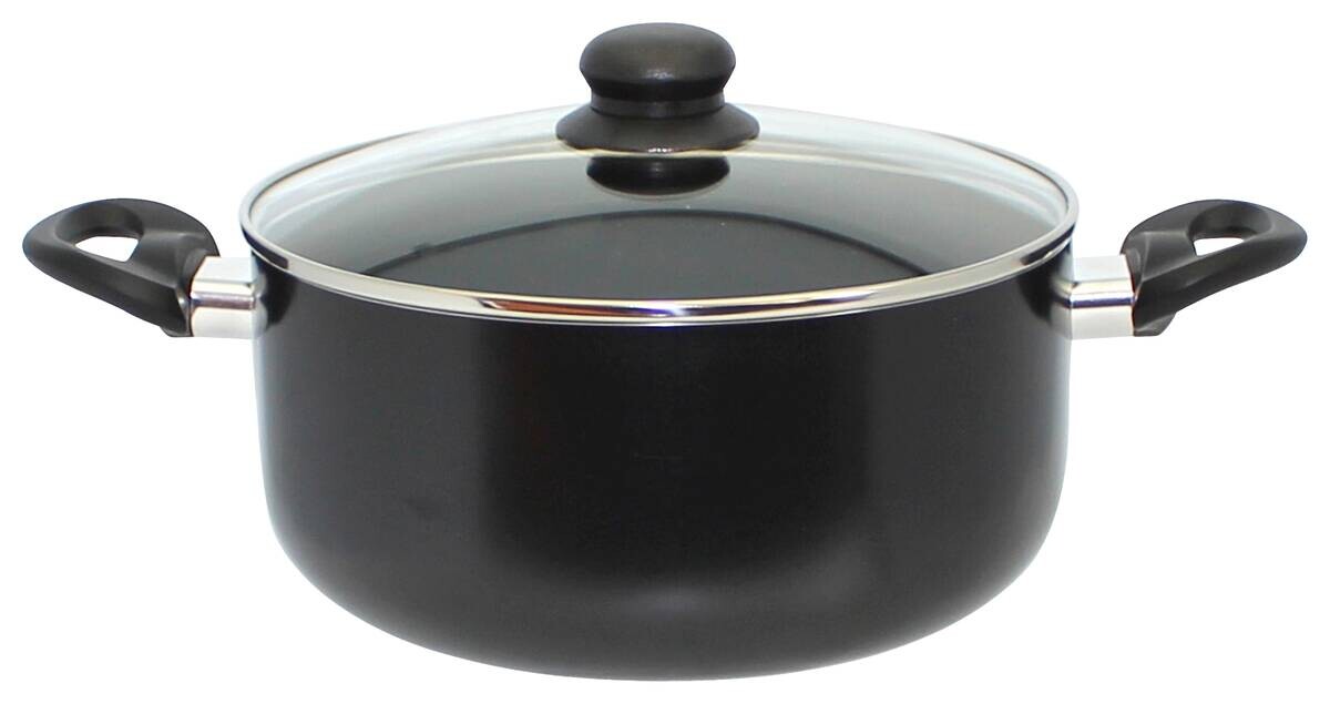 ELO Basic Topf schwarz Aluminium