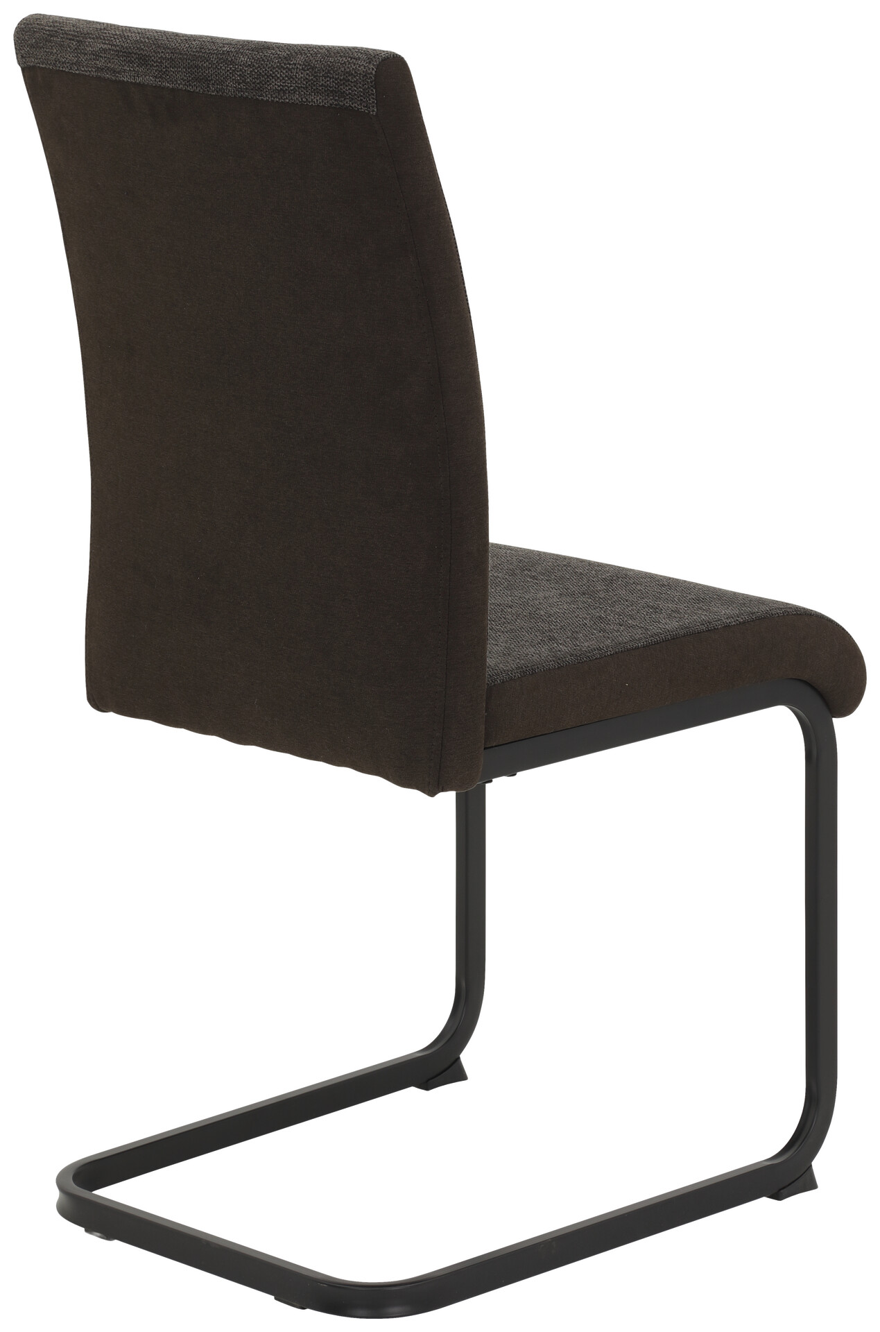 Stuhl 2er Set LINN braun Webstoff B/H/T: ca. 43x92x52 cm