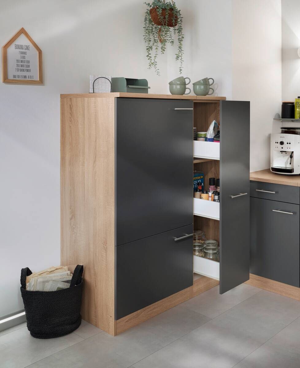 Respekta Küchenblock Merle grau B/H/T: ca. 310x200x60 cm