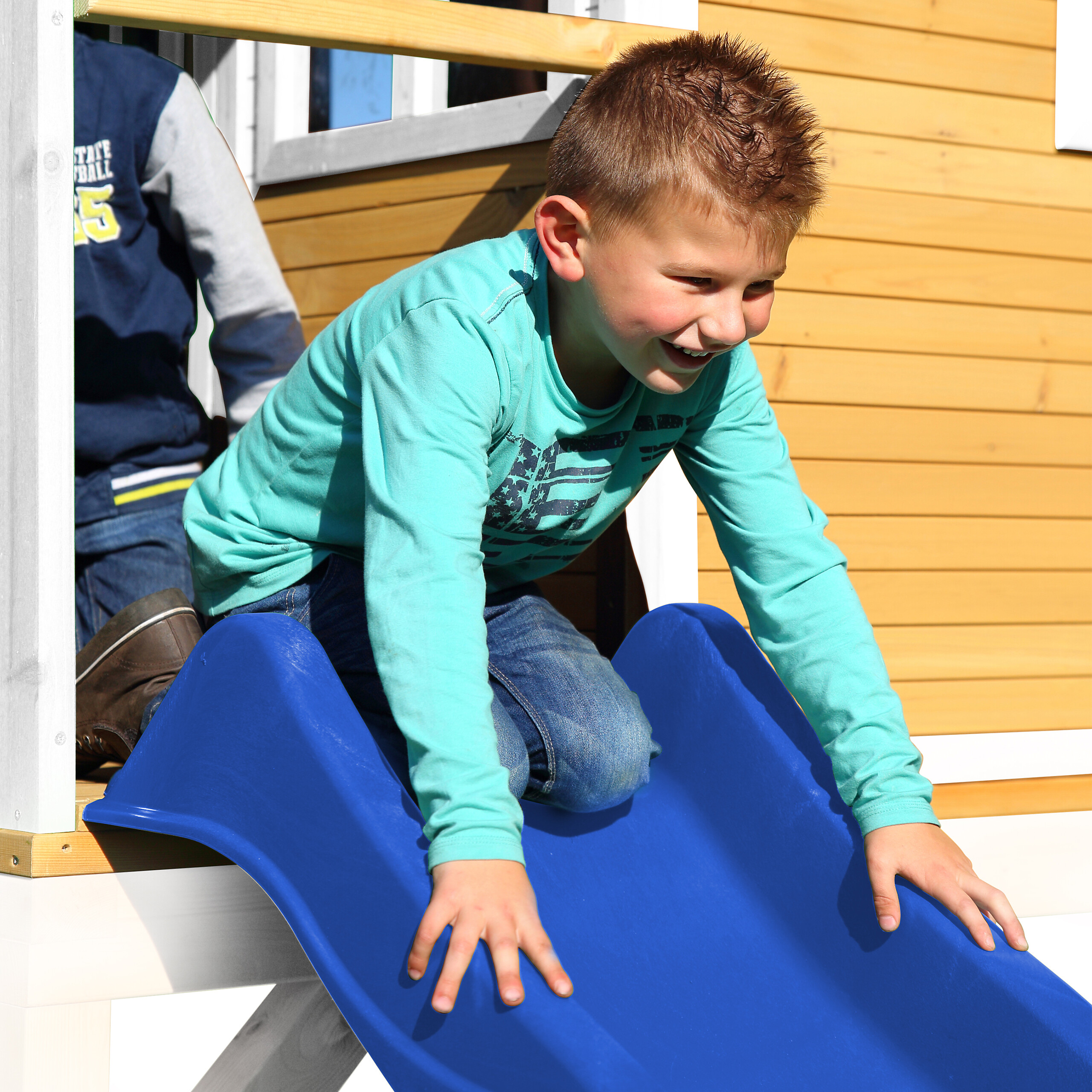 AXI Spielhaus Sarah braun B/H/L: ca. 370x291x191 cm