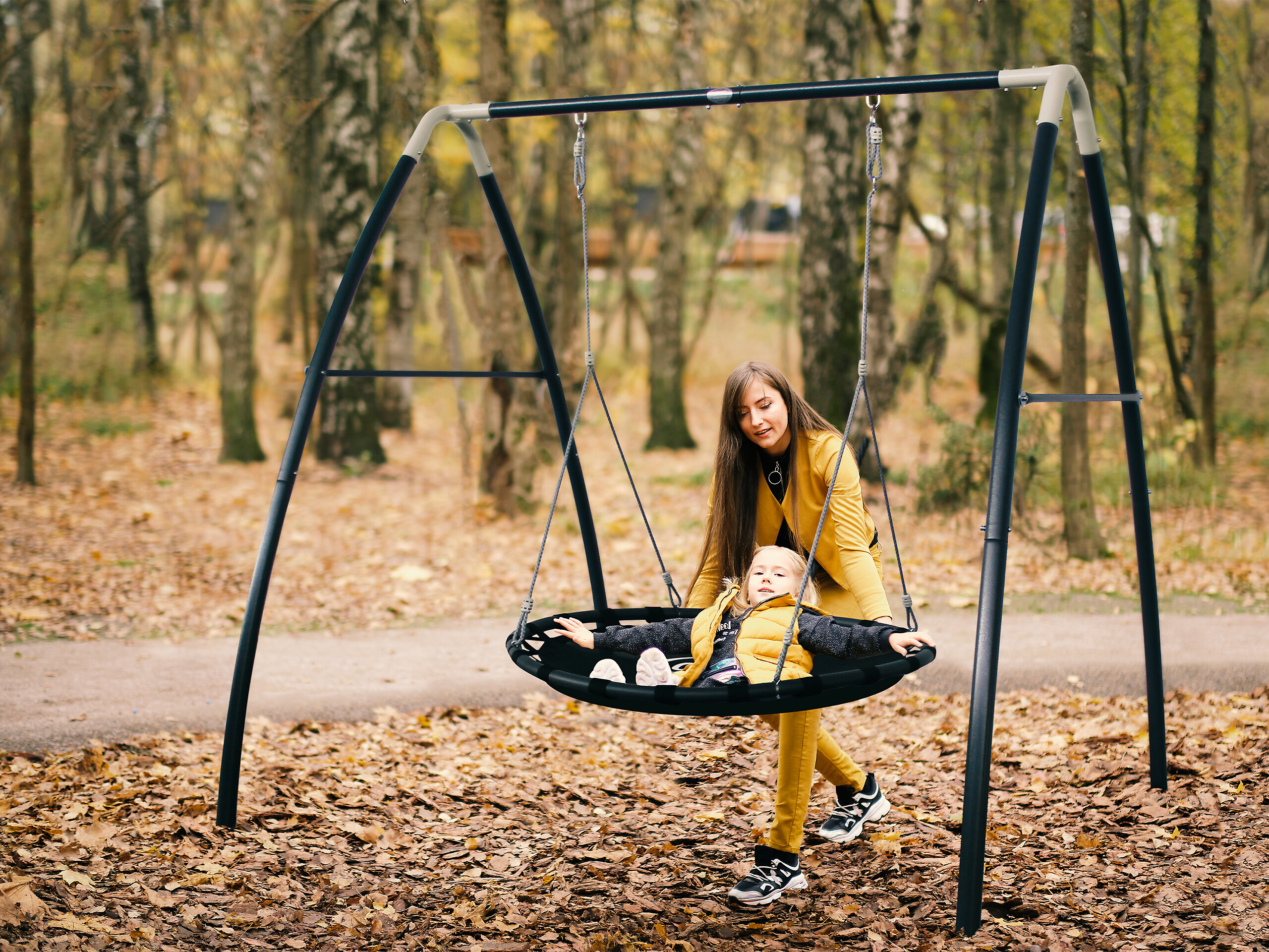 AXI Nestschaukel anthrazit B/H/L: ca. 210x218x238 cm