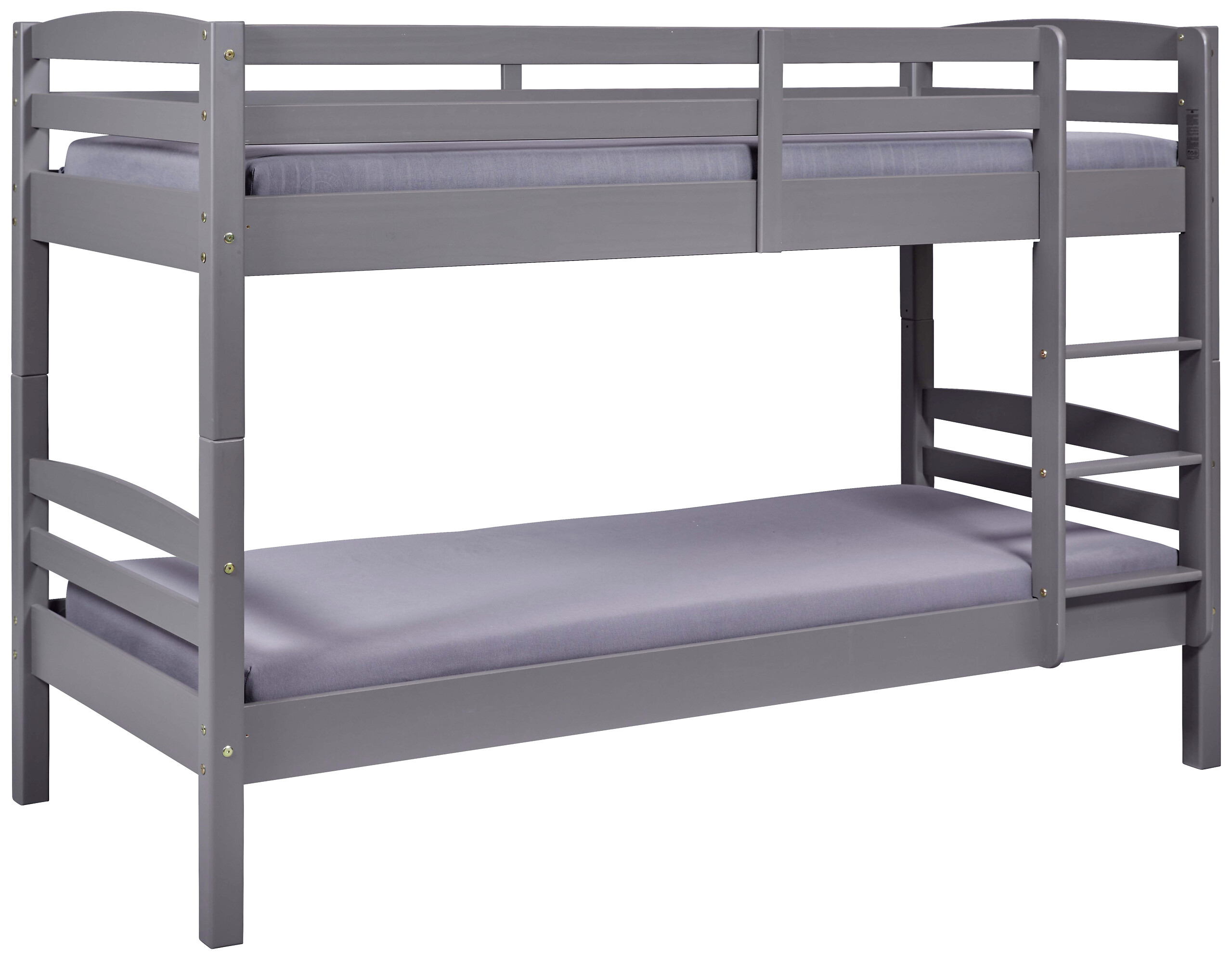 Etagenbett Lavius grau