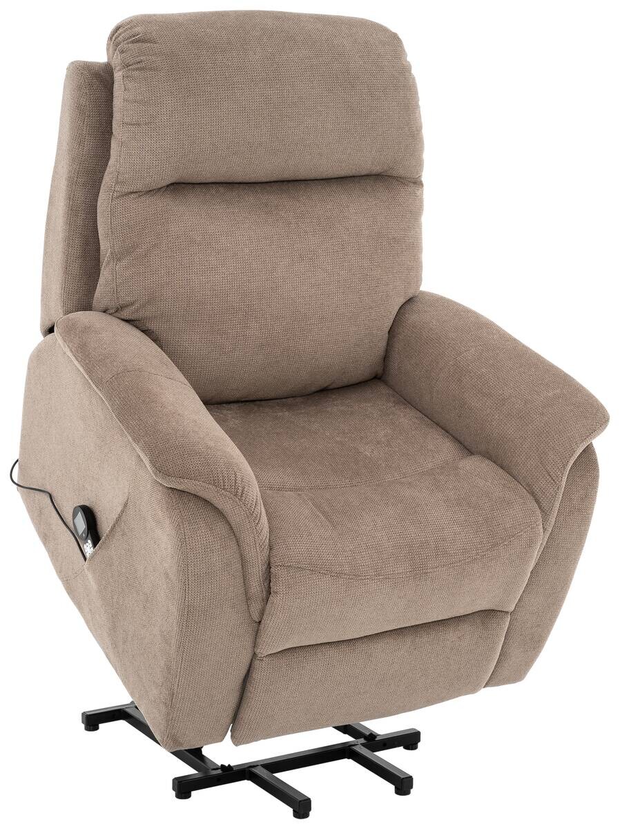 TV-Sessel Cappuccino Microfaser B/T: ca. 91x82 cm