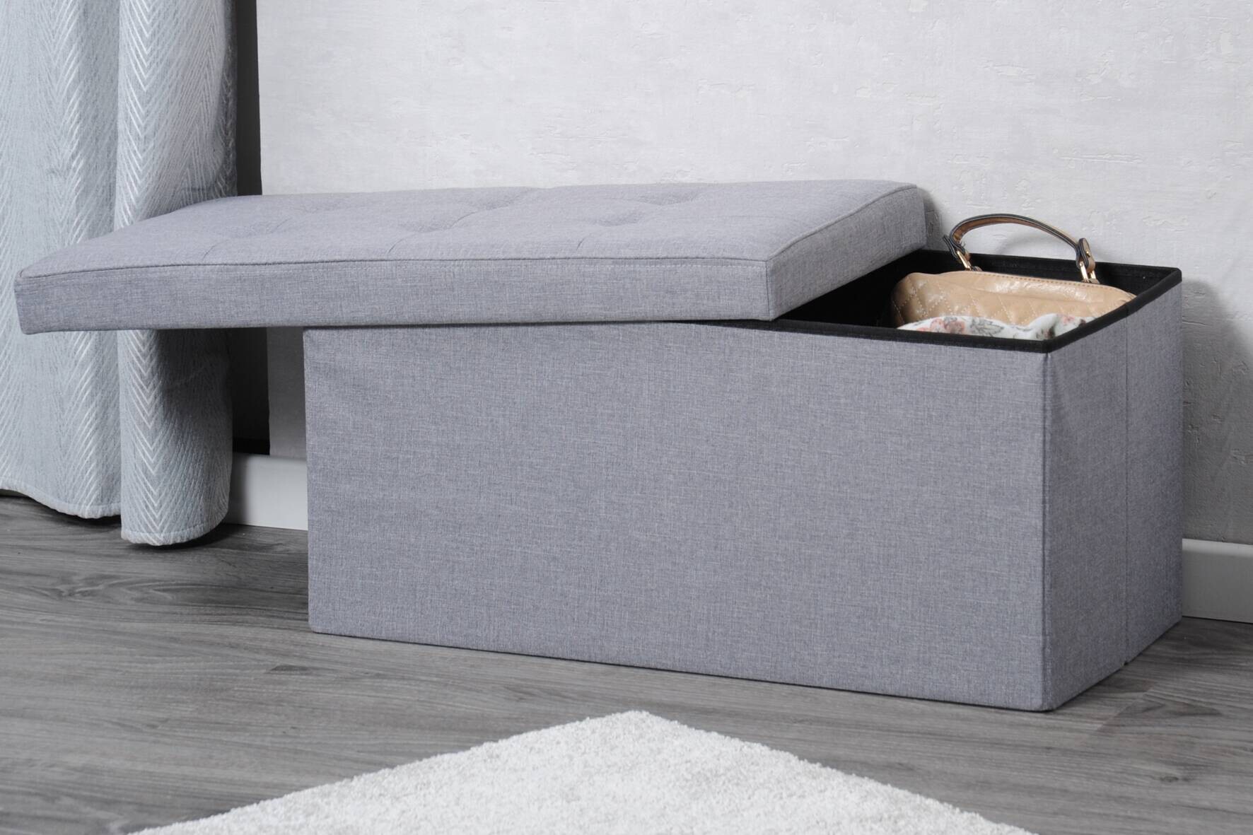 Kesper Sitzbank grau