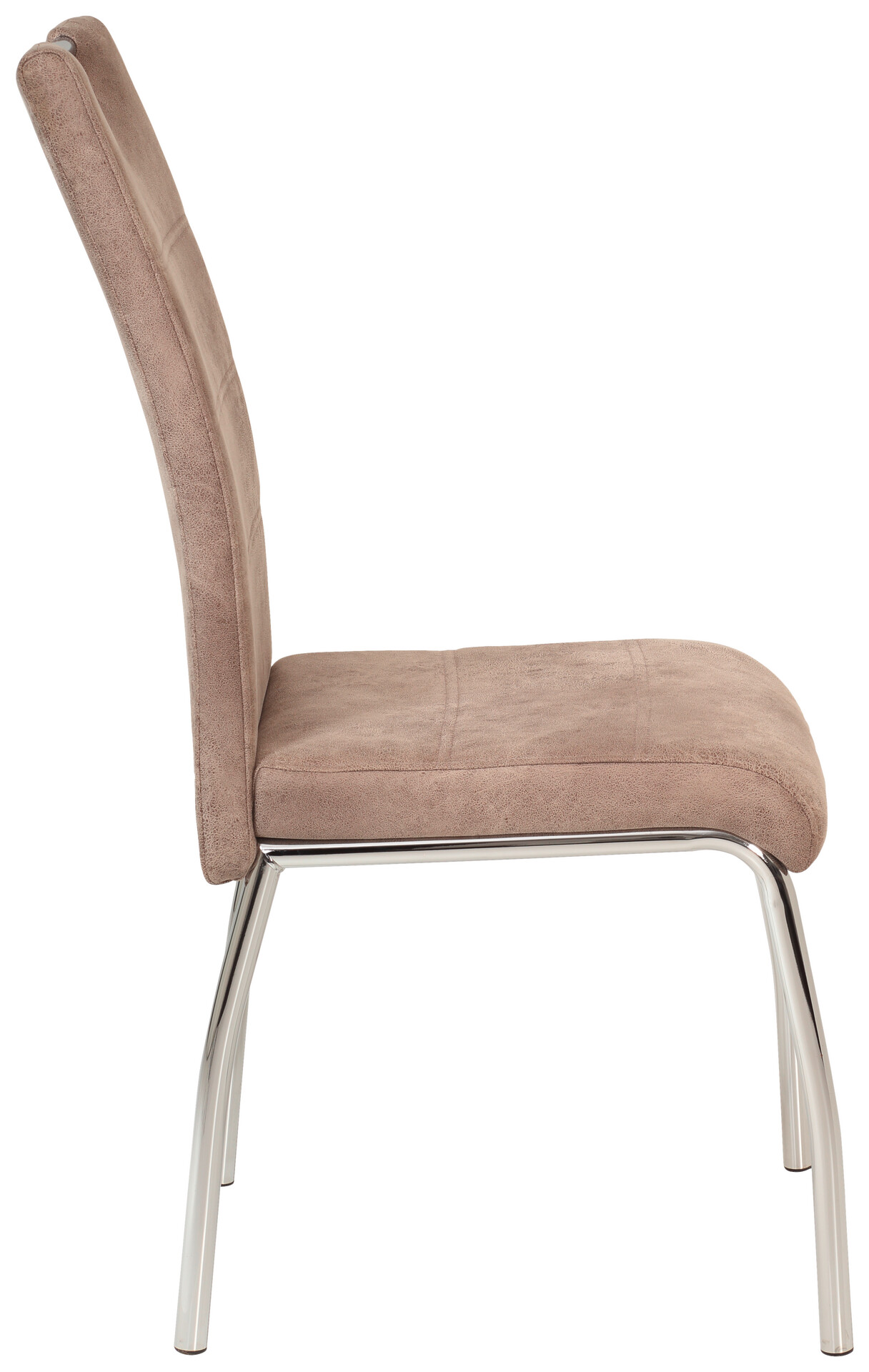 Stuhl Susi 4er Set beige Vintage Microfaser B/H/T: ca. 44x98x61 cm