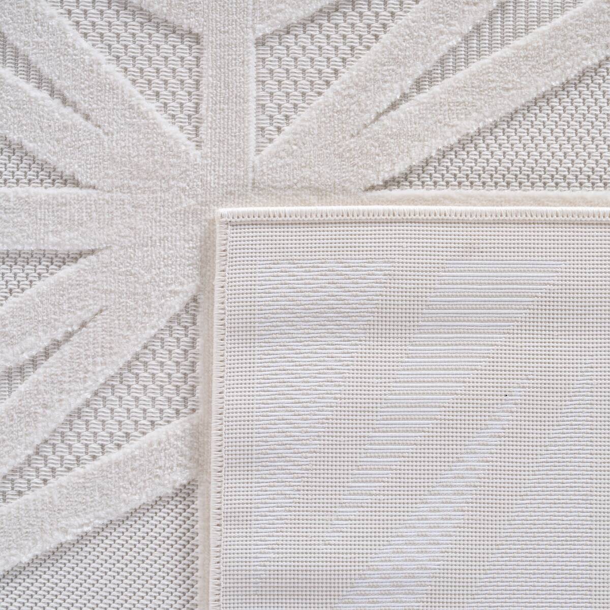 Ayyildiz Kurzflorteppich DOHA creme B/L: ca. 80x150 cm