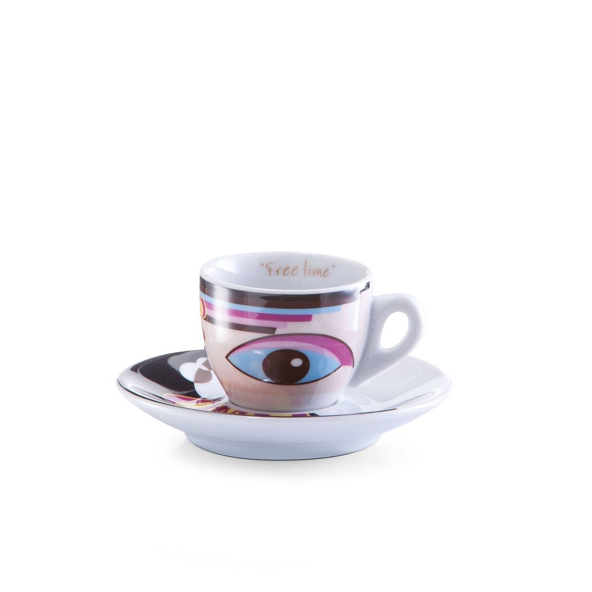 Zeller Espresso-Set Magic Eyes