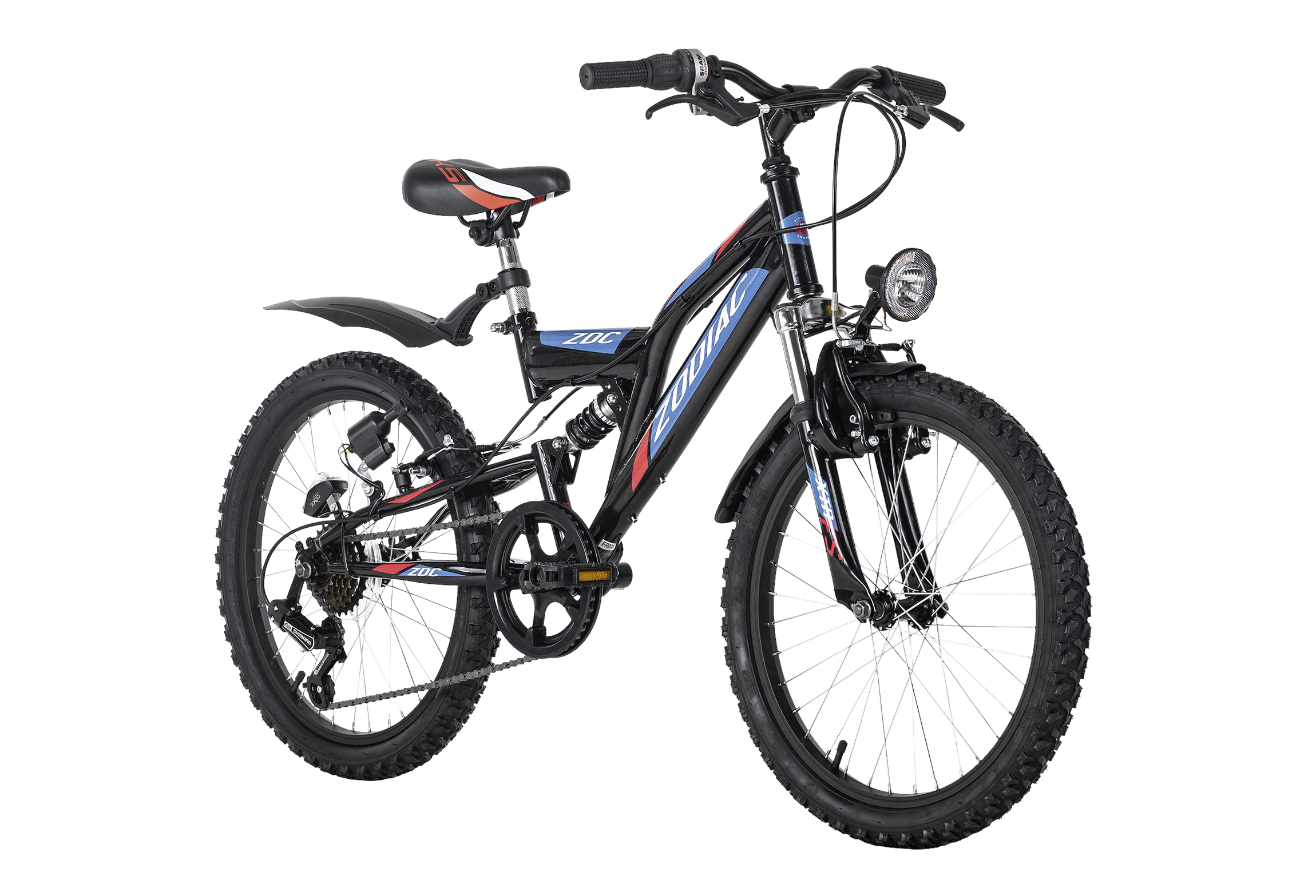 KS-Cycling Kinderrad Zodiac 668K  20 Zoll Rahmenhöhe 31 cm 6 Gänge schwarz schwarz ca. 20 Zoll