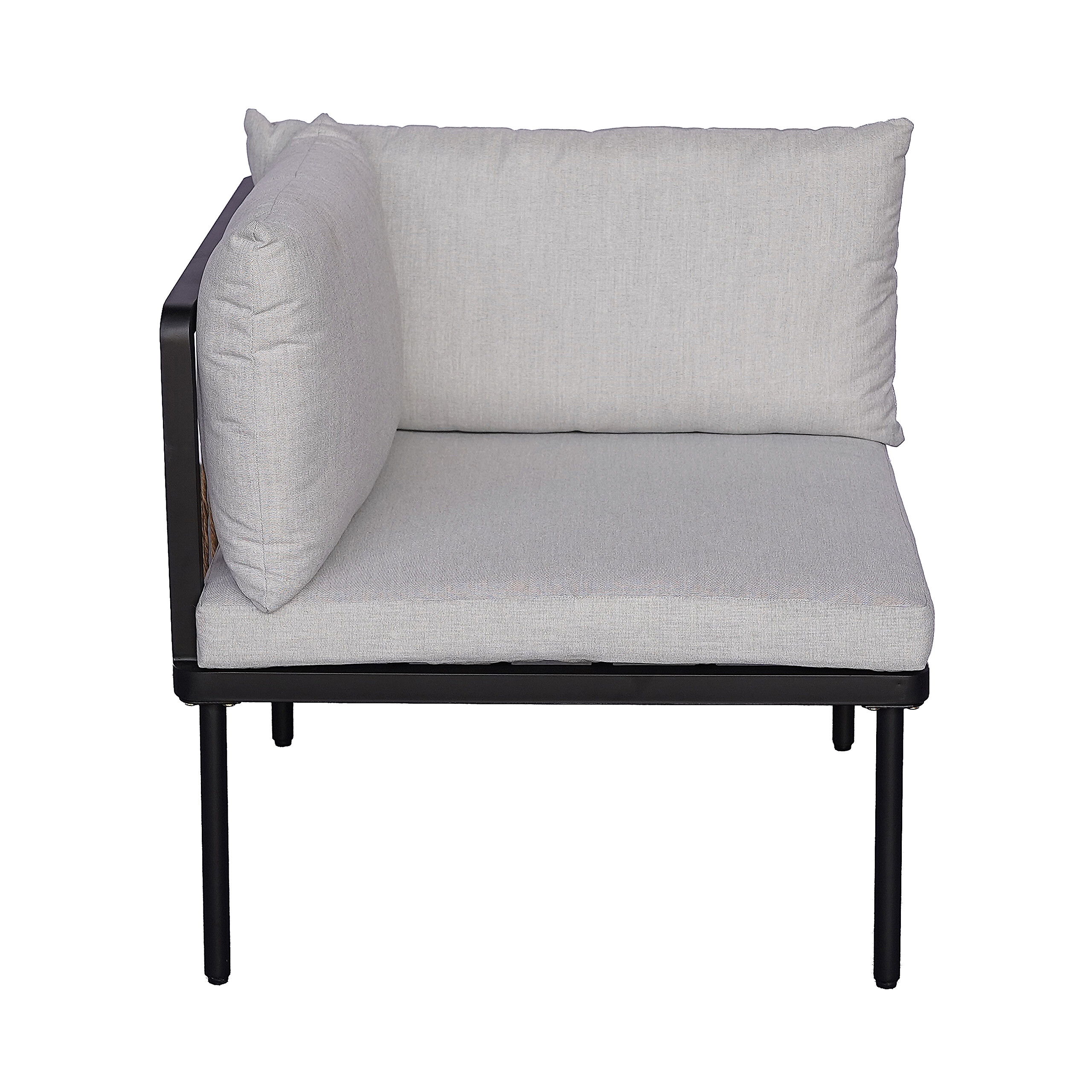 POCOline Gartensitzgruppe grau Akazie