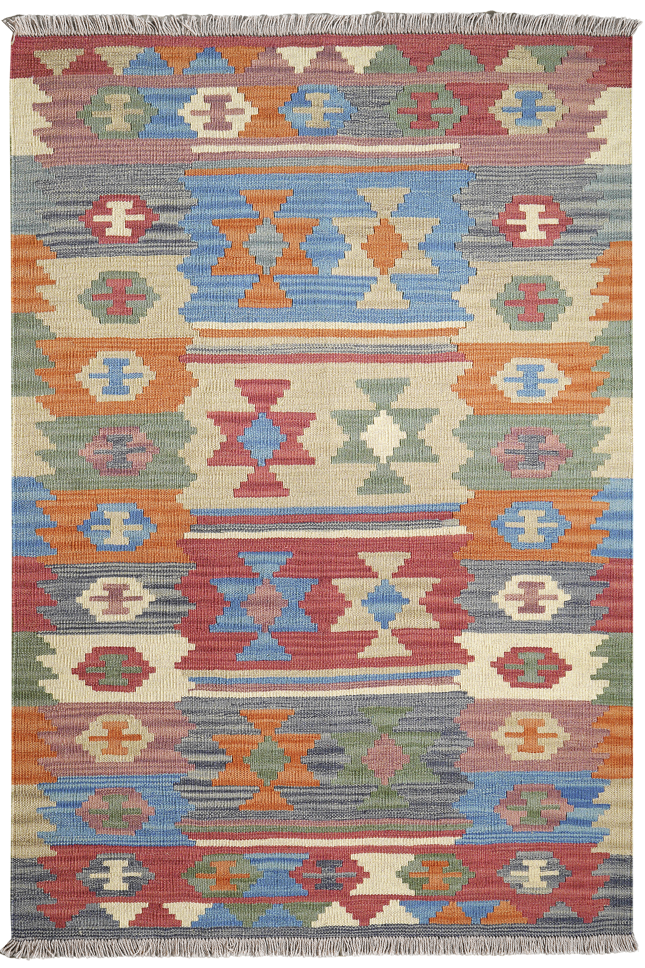 PersaTepp Teppich Kelim Gashgai bunt B/H/L: ca. 104x1x153 cm PersaTepp Teppich Kelim Gashgai bunt B/H/L: ca. 104x1x153 cm