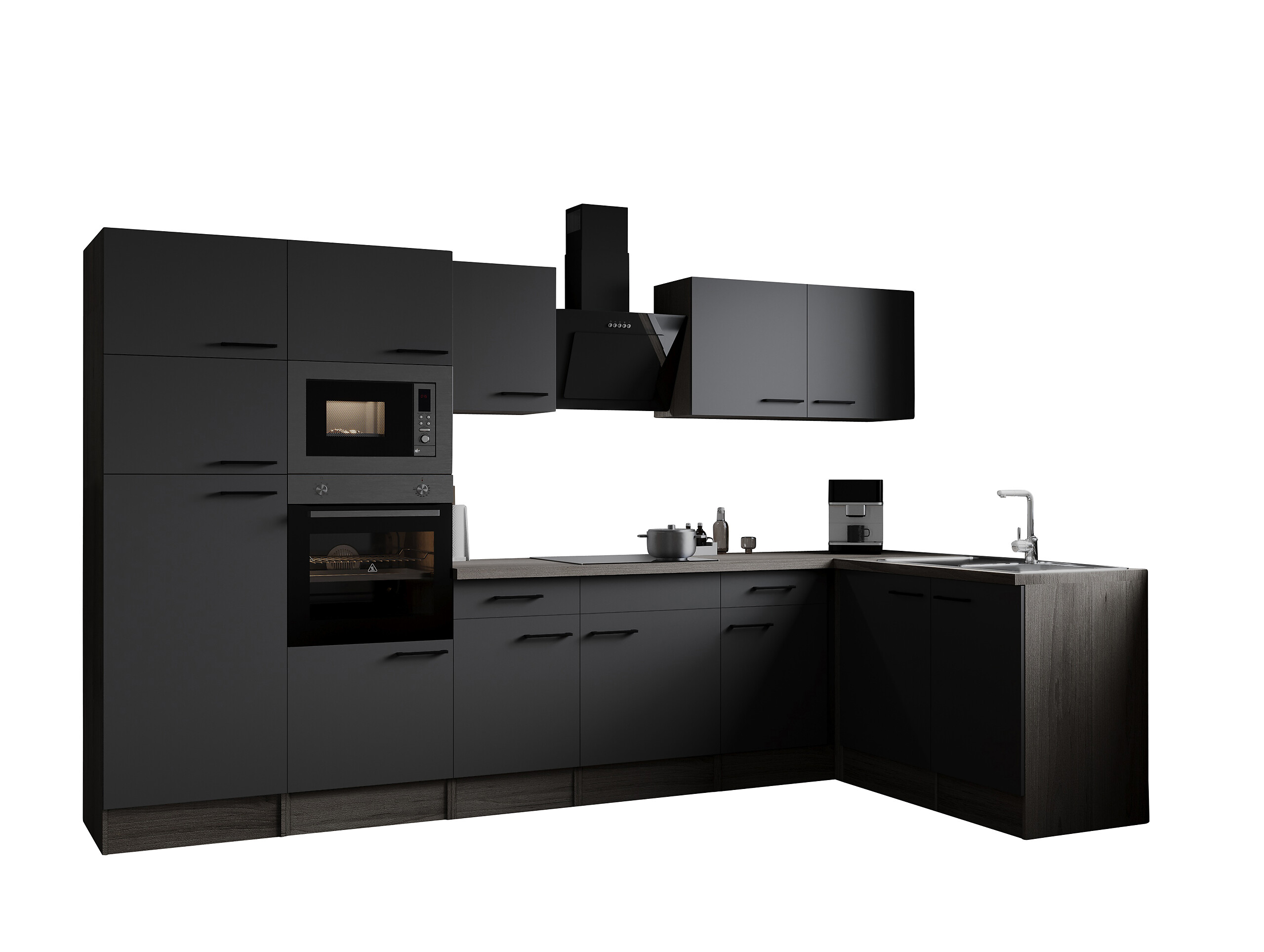 Winkelküche Oliver B/H/T: ca. 340x205x172 cm