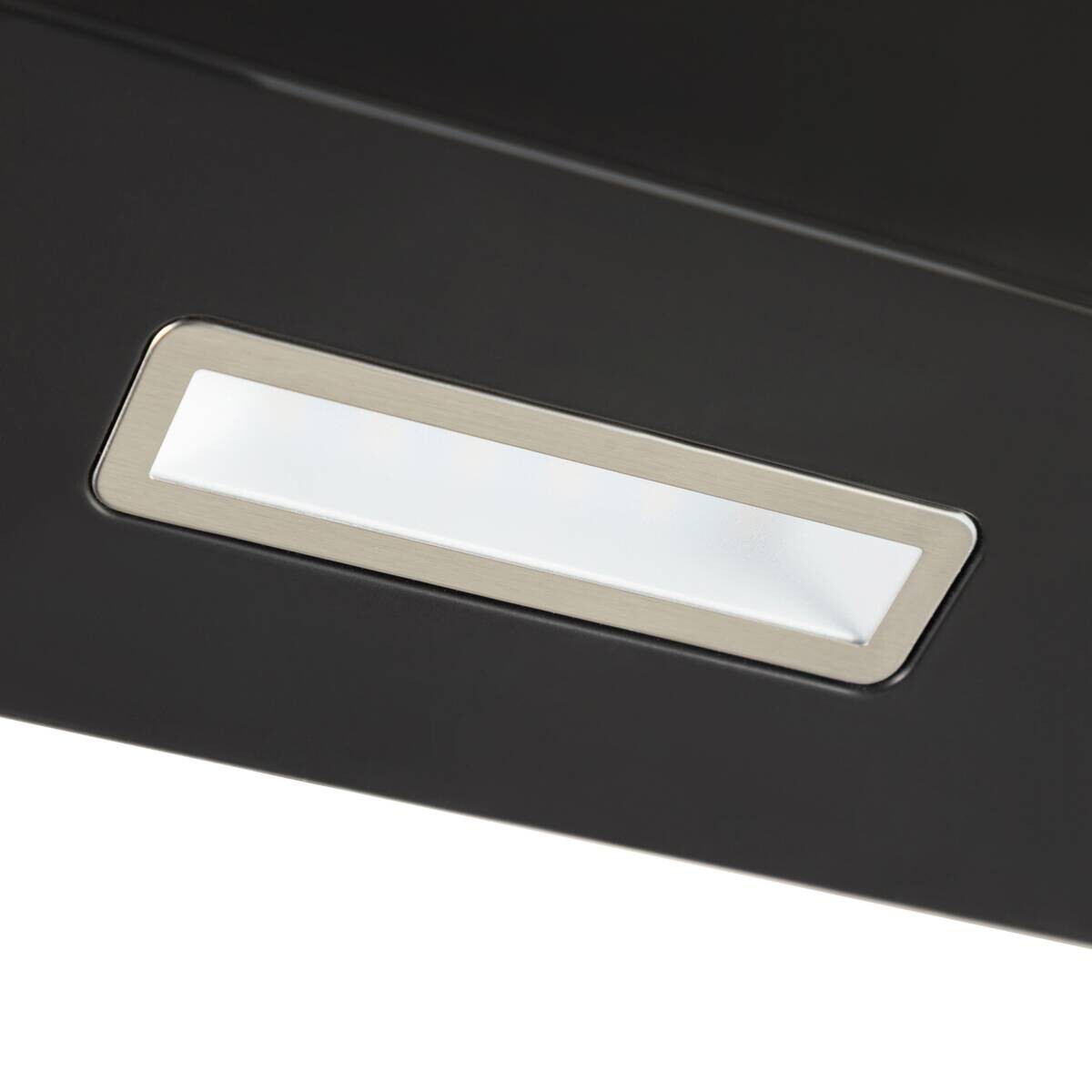 Mican Dunstabzugshaube KHA400MOFSA schwarz Metall B/H/T: ca. 60x60,5x31,5 cm