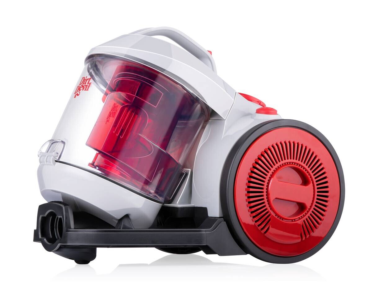 Dirt Devil Bodenstaubsauger DD2503 weiß rot