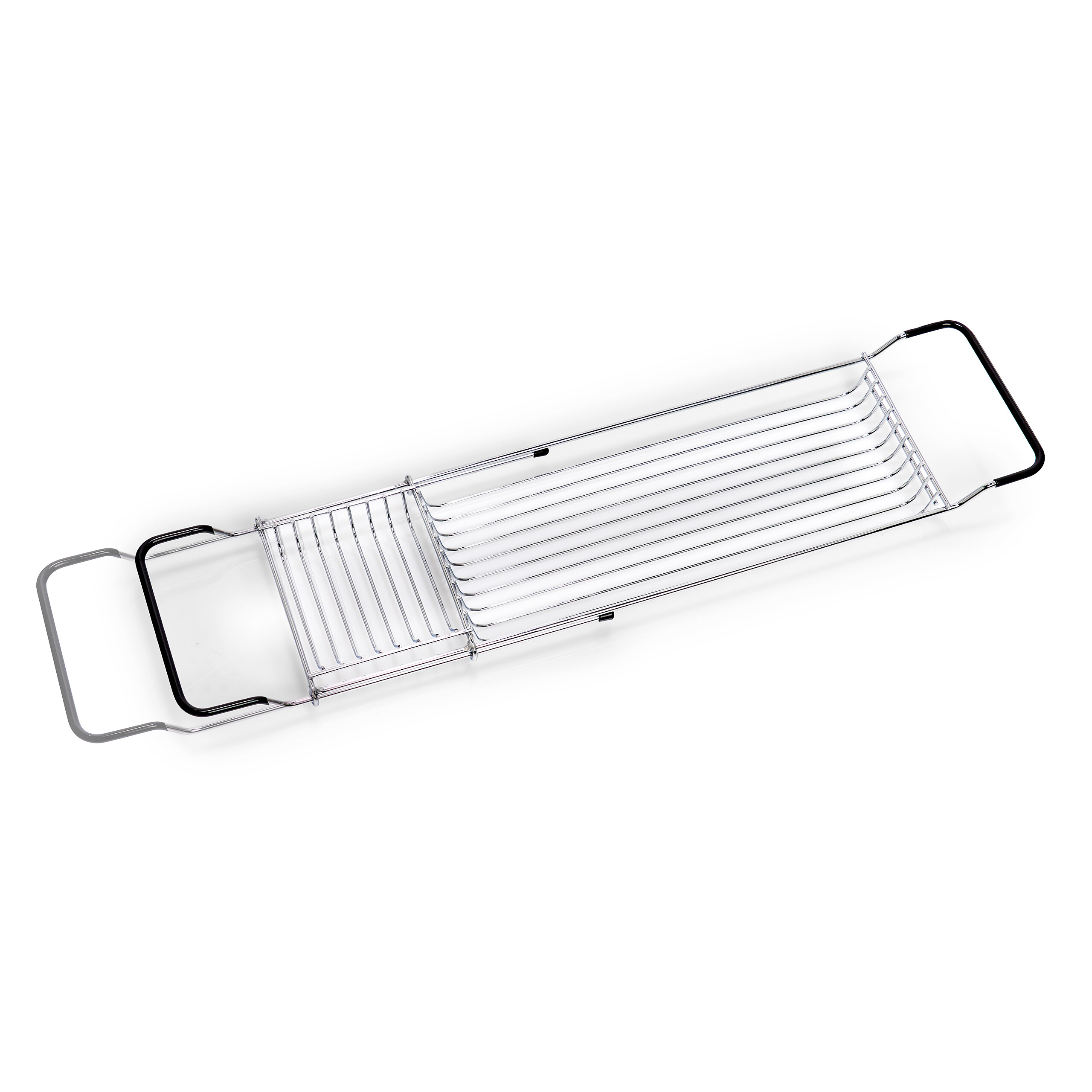 Zeller Badewannenablage silber Metall B/H/L: ca. 16x4x66 cm