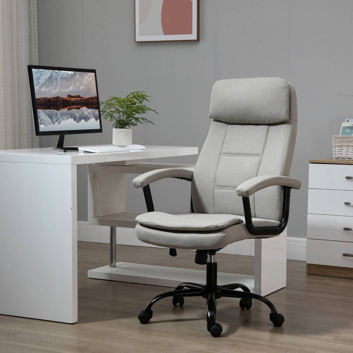 Drehstuhl 921-308BG beige