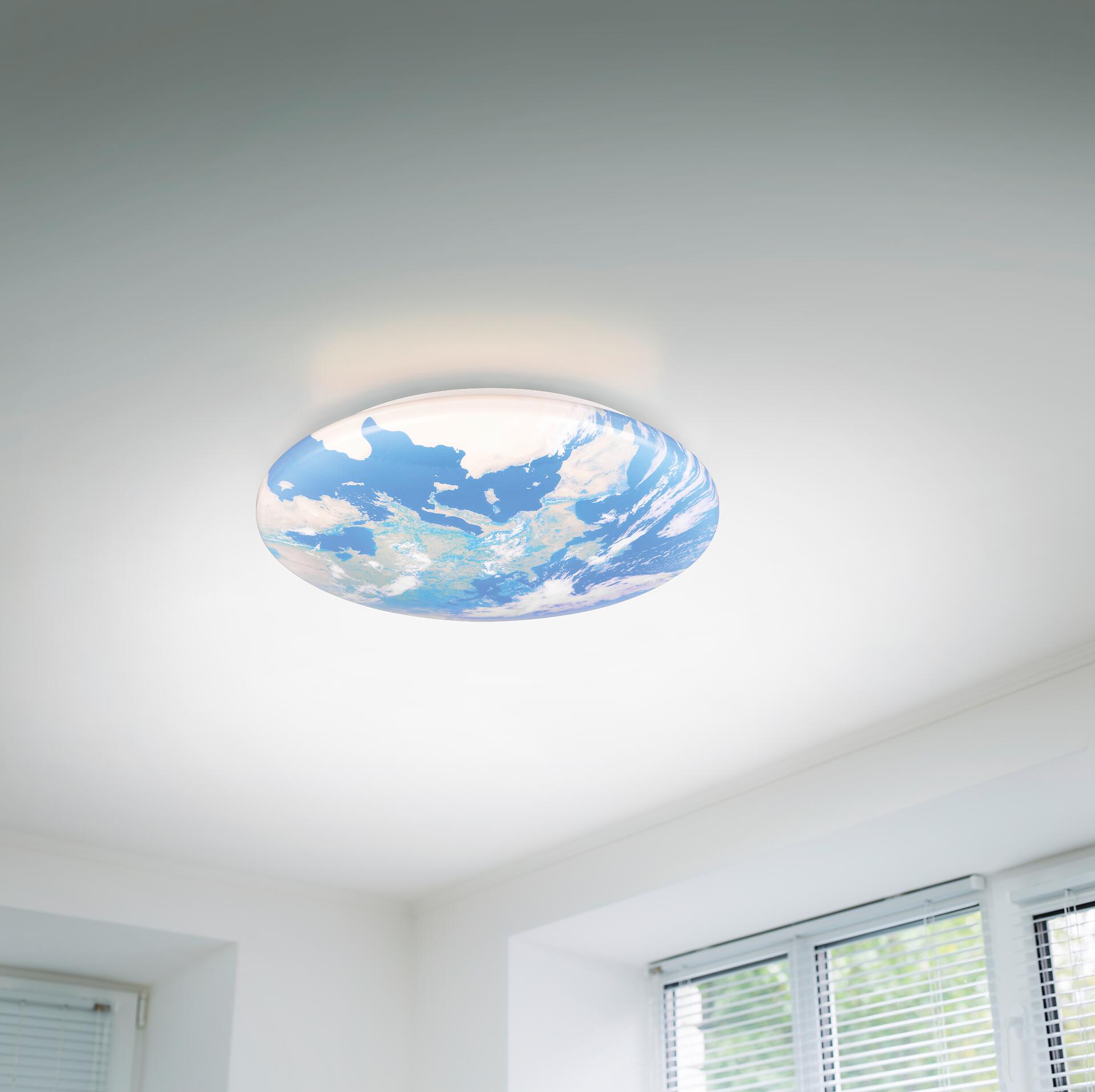 Deckenleuchte multicolor Kunststoff