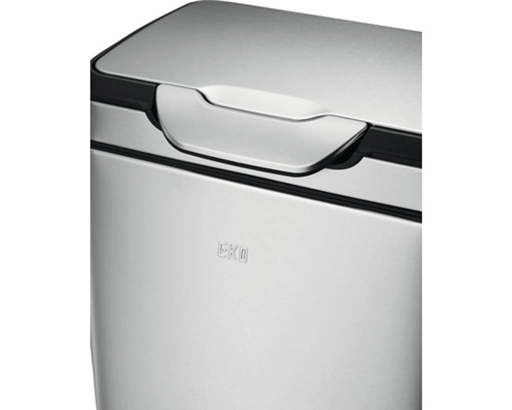 EKO Mülleimer silber B/H: ca. 29x67,4 cm