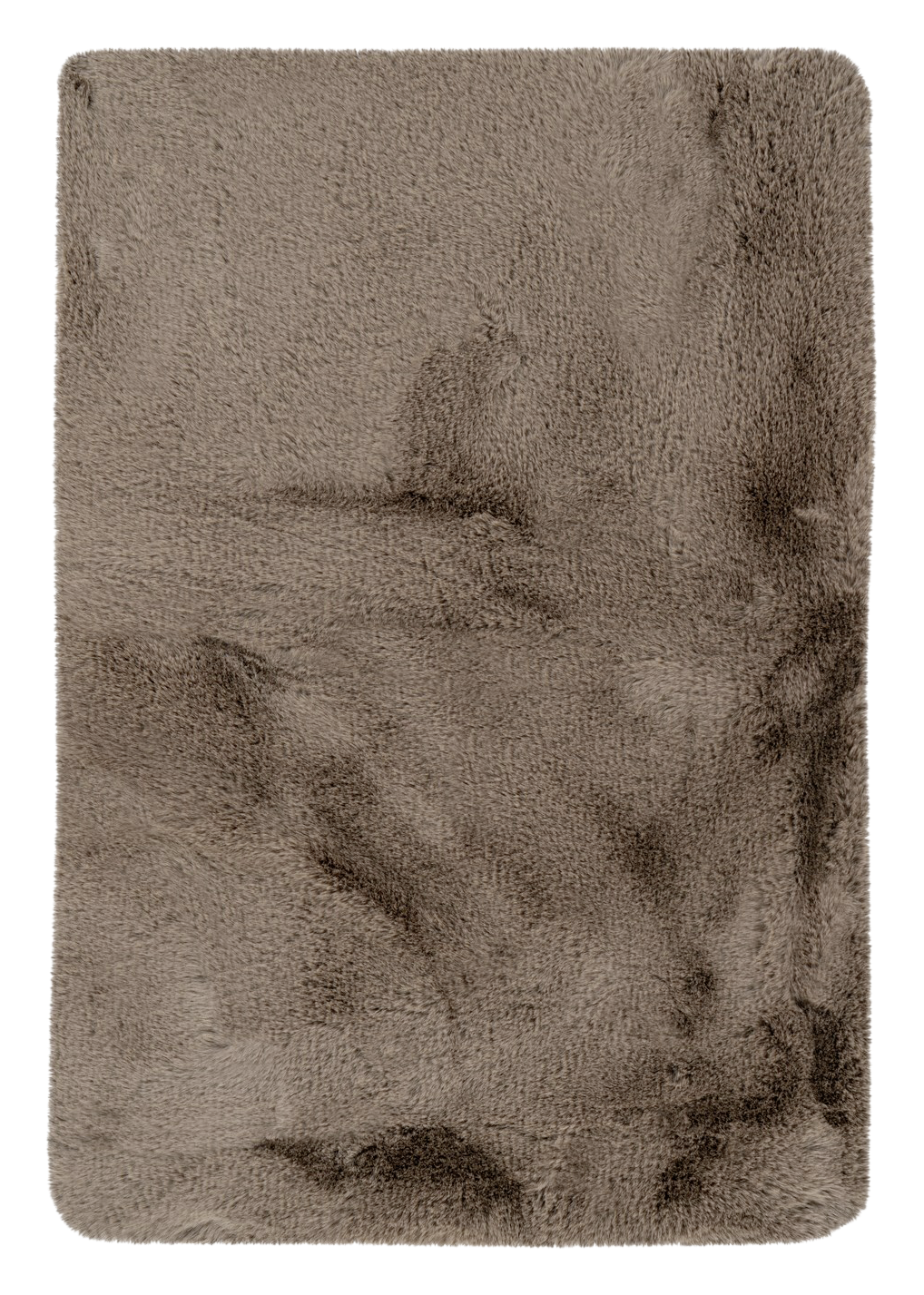 Kayoom Hochflorteppich Badematte Rabbit 225 sand B/H/L: ca. 40x3,5x60 cm