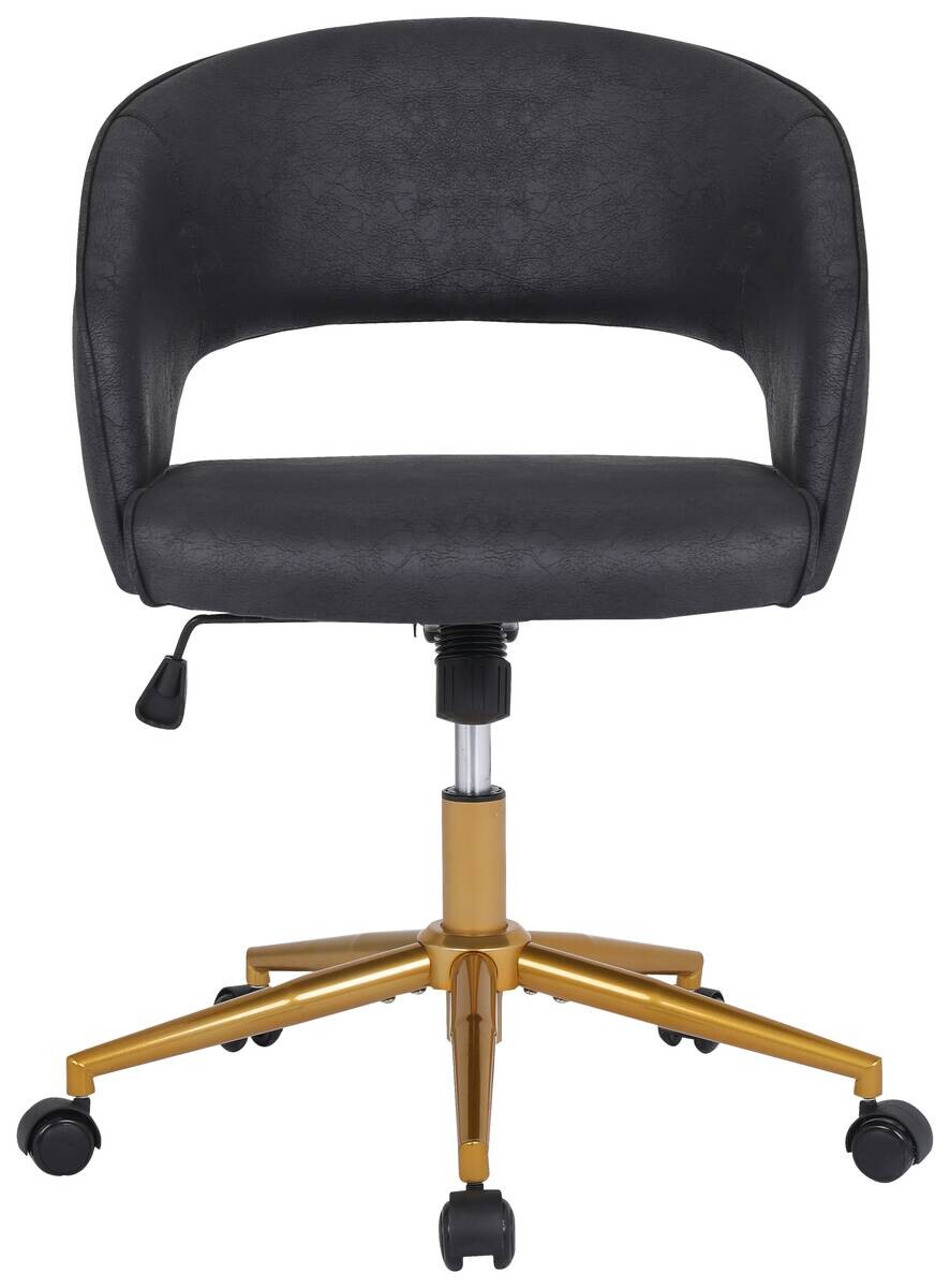 Drehstuhl Andy schwarz Microfaser