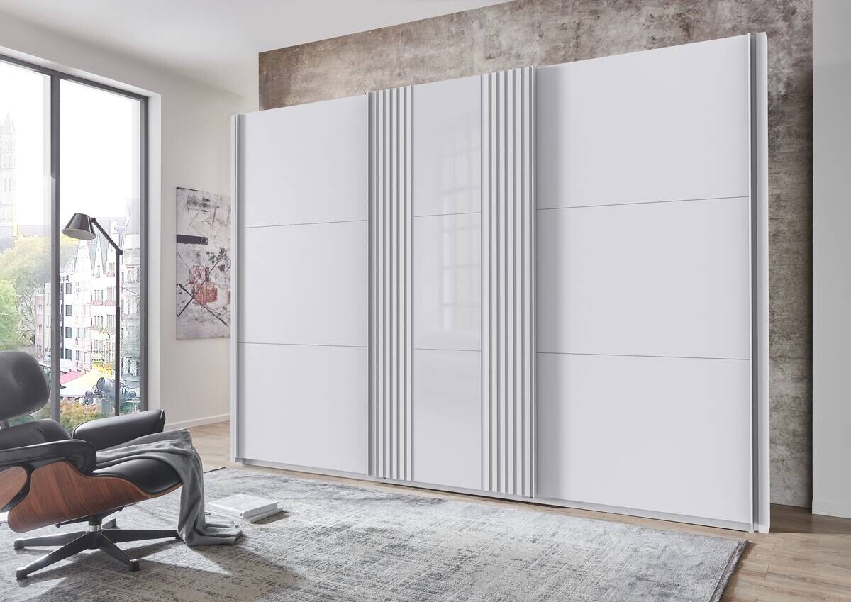 Passepartoutrahmen Atlanta weiß B/H/T: ca. 6x216x12 cm