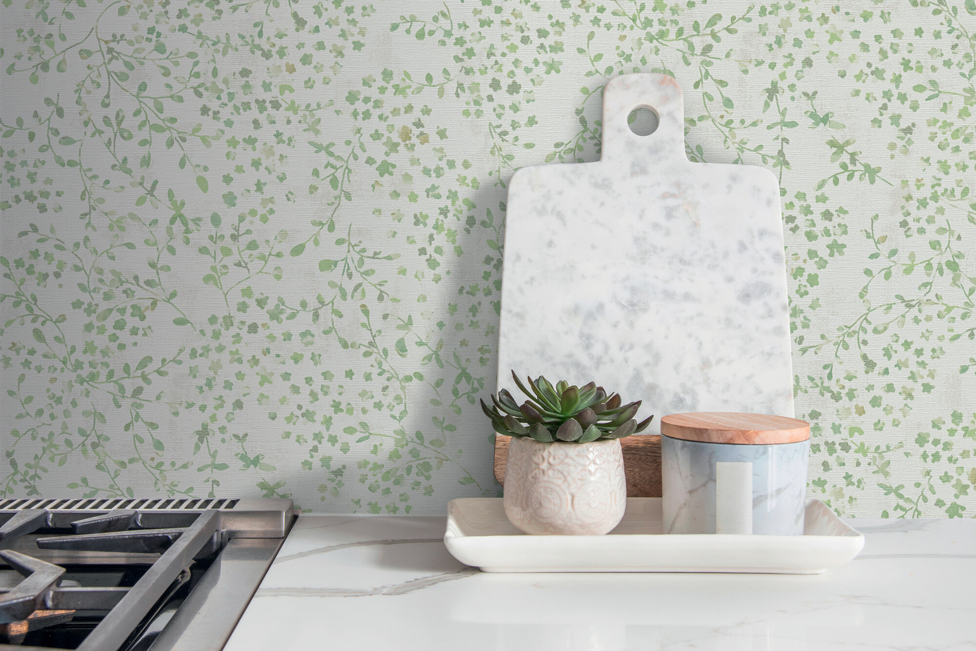 A.S.Creation Vliestapete creme weiß B/H/D: ca. 53x1005x8,1 cm