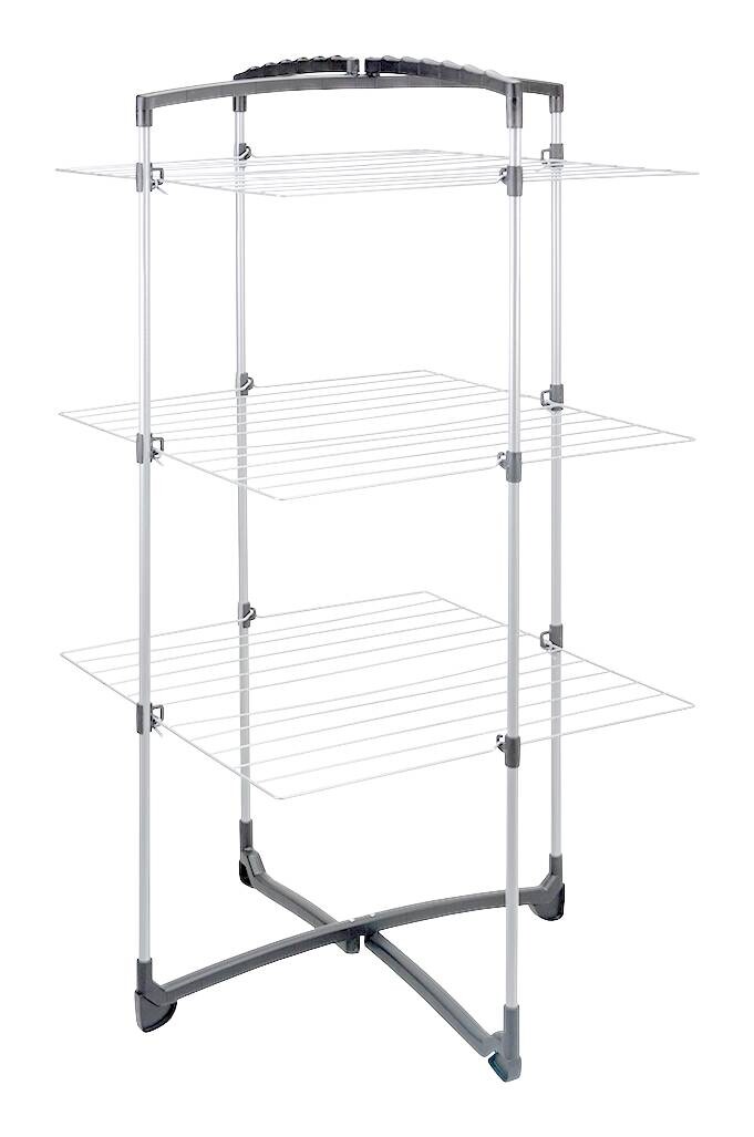 Metaltex Turmwäschetrockner silber