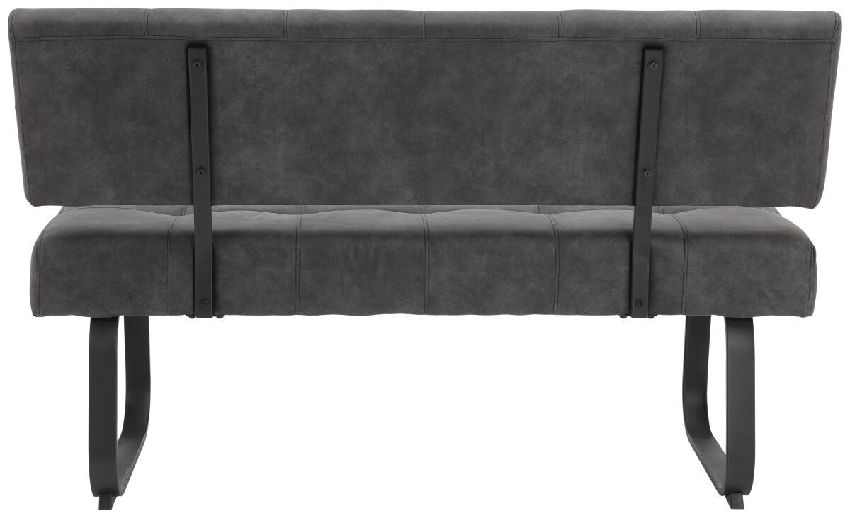 Sitzbank Luise I B anthrazit Vintage B/H/T: ca. 140x90x64 cm