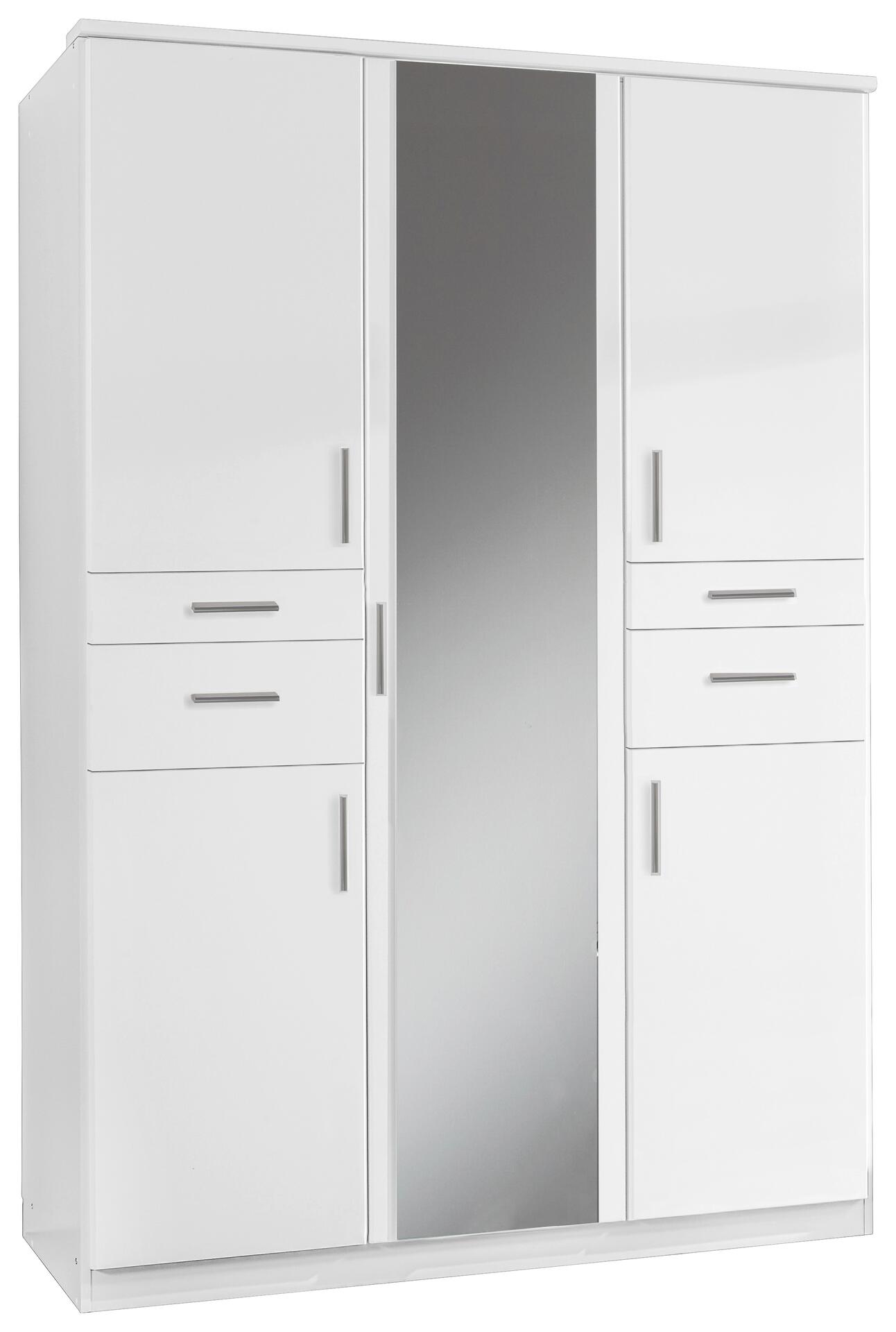 Kleiderschrank Koblenz weiß B/H/T: ca. 135x198x58 cm