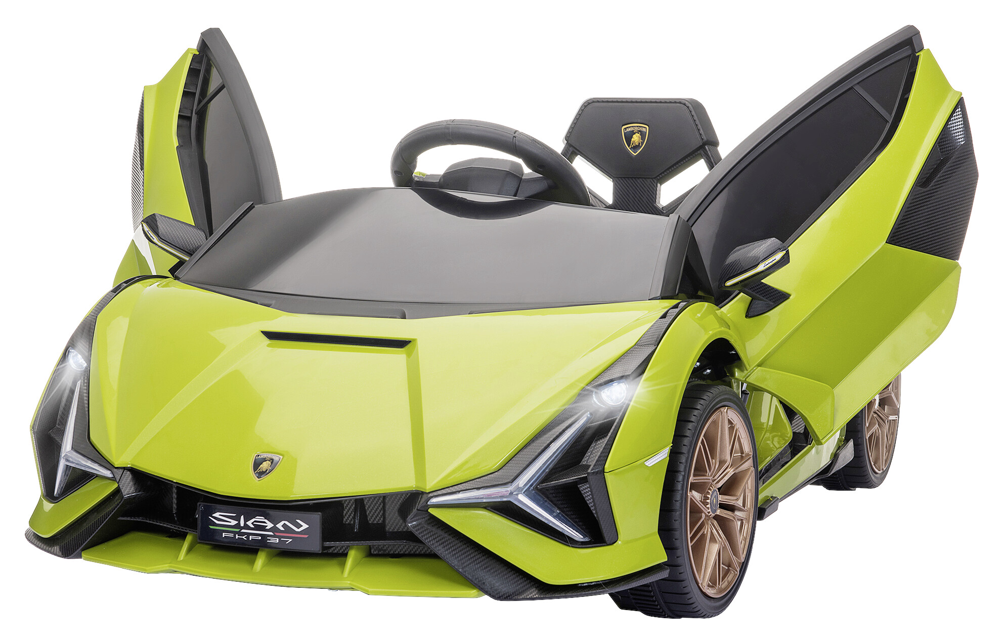 HOMCOM Kinder-Elektroauto grün B/H/L: ca. 62x40x108 cm