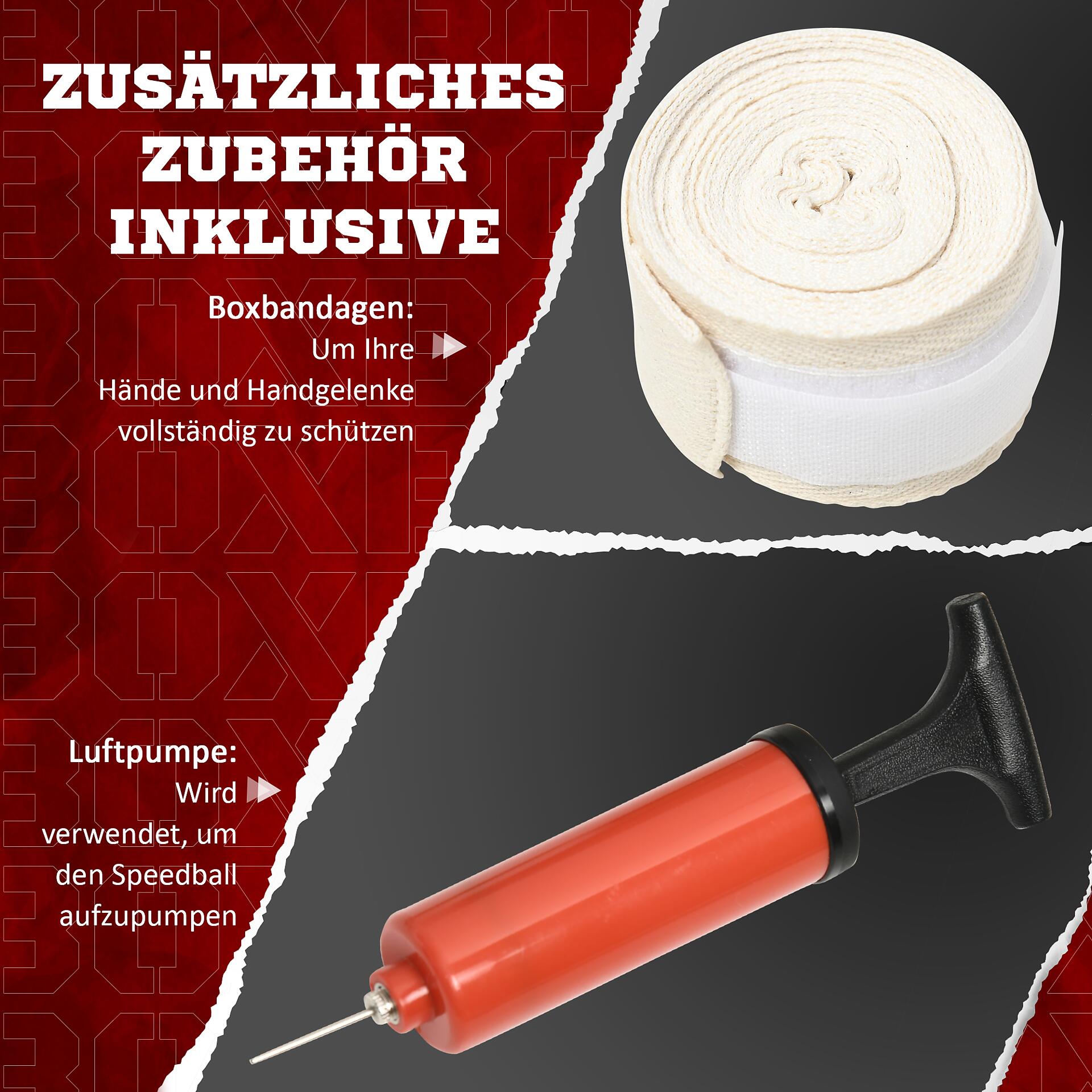 SPORTNOW Fitness-Zubehör schwarz Kunststoff B/H/L: ca. 48x80,5x205 cm