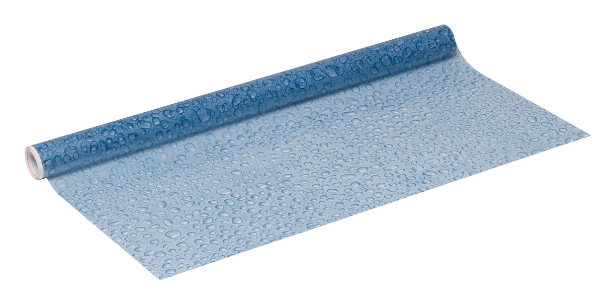 d-c-fix Dekofolie Wassertropfen hellblau B/L: ca. 45x200 cm