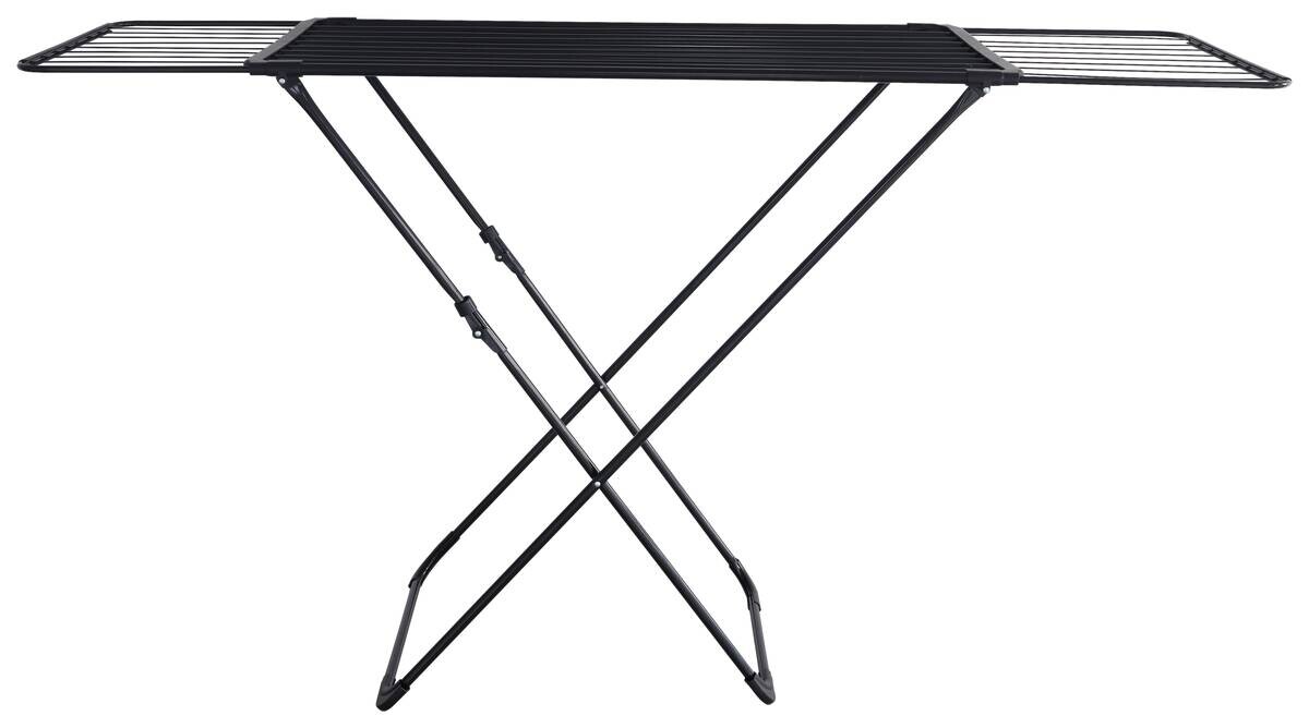 Flügelwäschetrockner silber