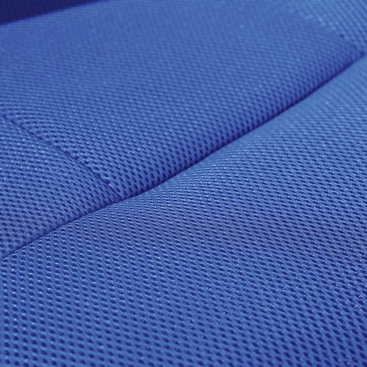 Drehstuhl Bonnie blau Metall Kunststoff