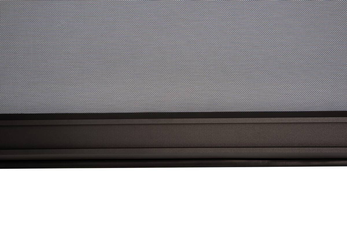 Mirador Sonnenrollo für Pergola Classic und Deluxe anthrazit Aluminium B/H/L: ca. 370,5x236,5x7 cm