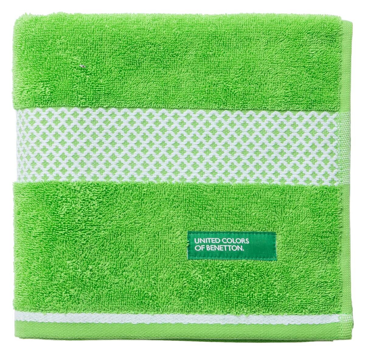 BENETTON Handtuch SUMMER grün Baumwolle B/L: ca. 50x90 cm
