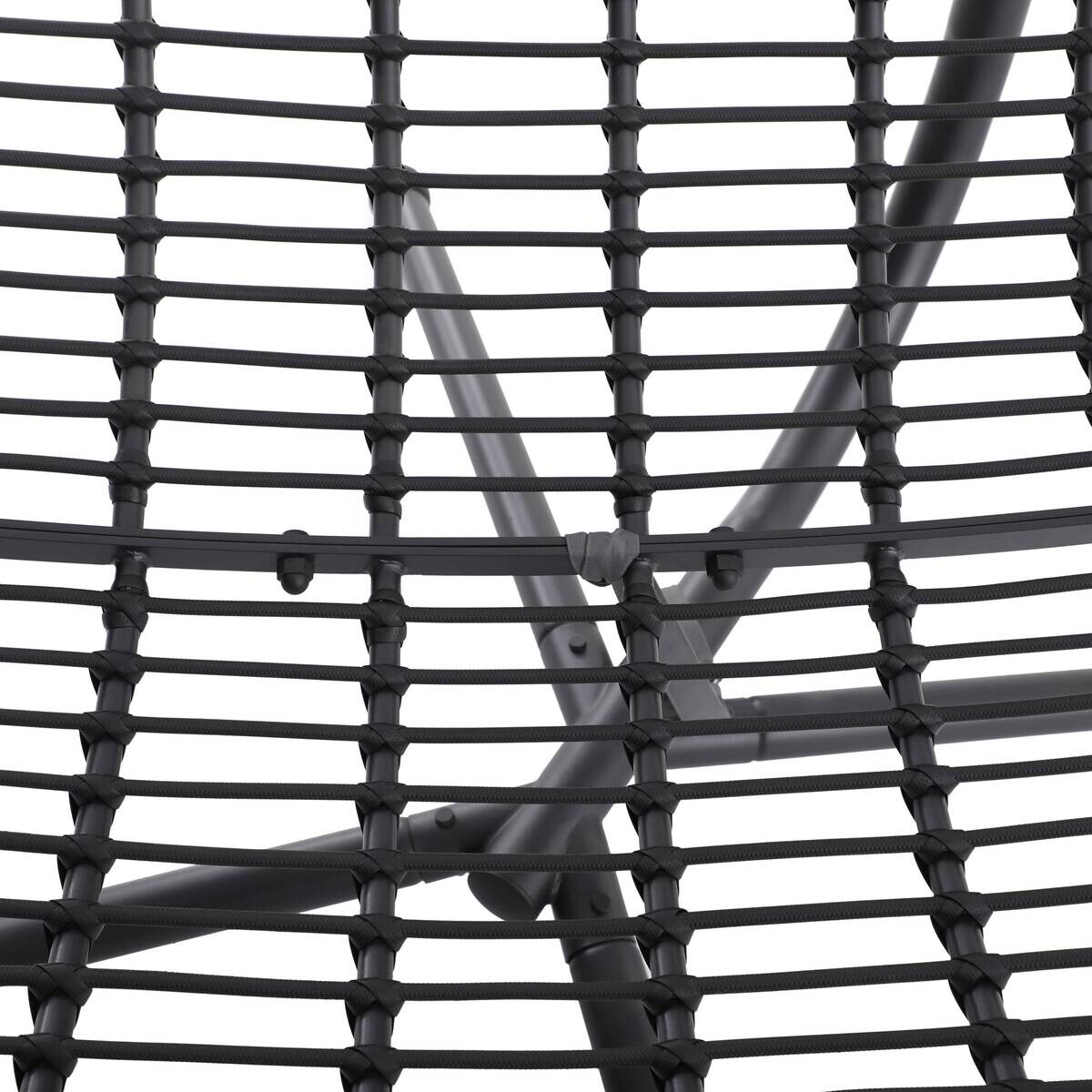 POCOline Hängesessel dunkelgrau Stahl