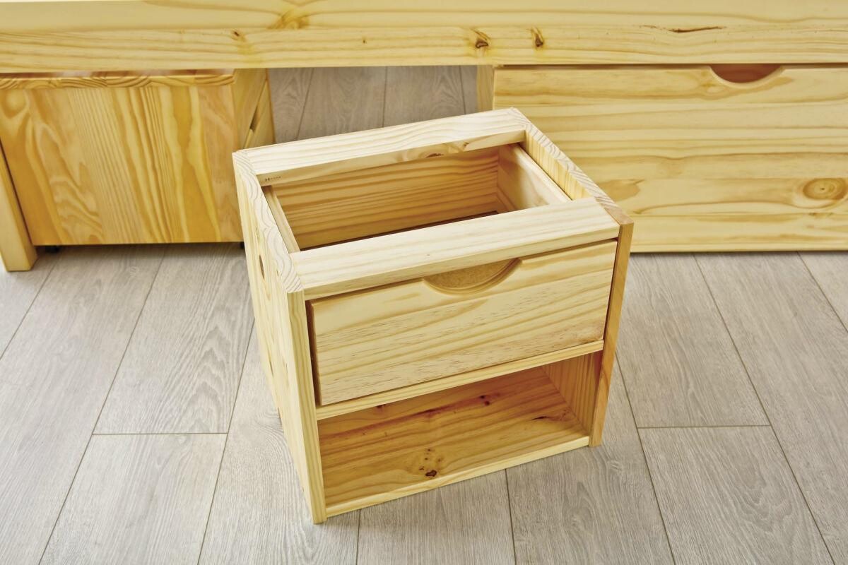 Funktionsbett Claas natur Liegefläche B/L: ca. 90x200 cm