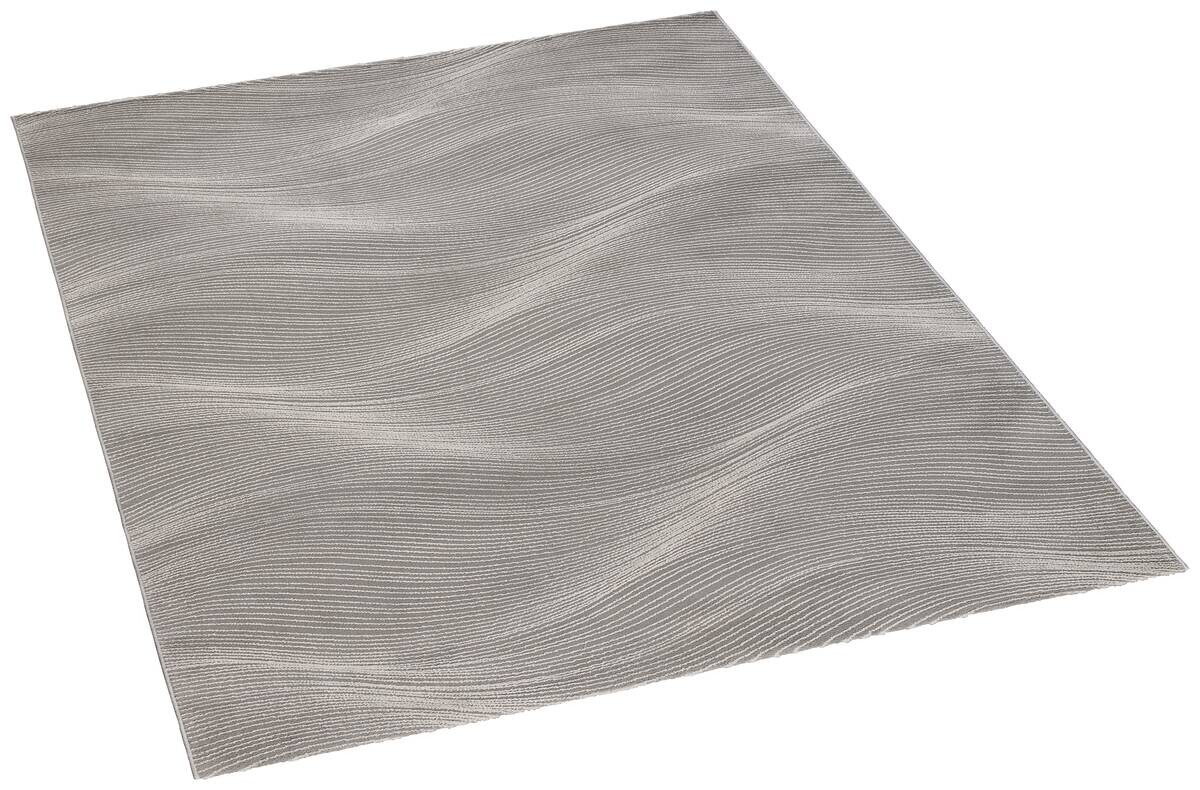 Webteppich Leonie grau B/L: ca. 120x170 cm