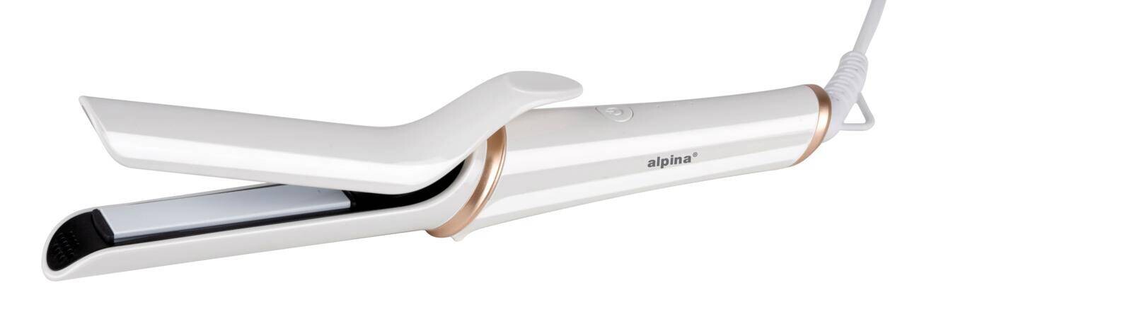 Glätteisen gold weiß Keramik Kunststoff B/H/L: ca. 4,5x8,5x30 cm Glätteisen gold weiß Keramik Kunststoff B/H/L: ca. 4,5x8,5x30 cm