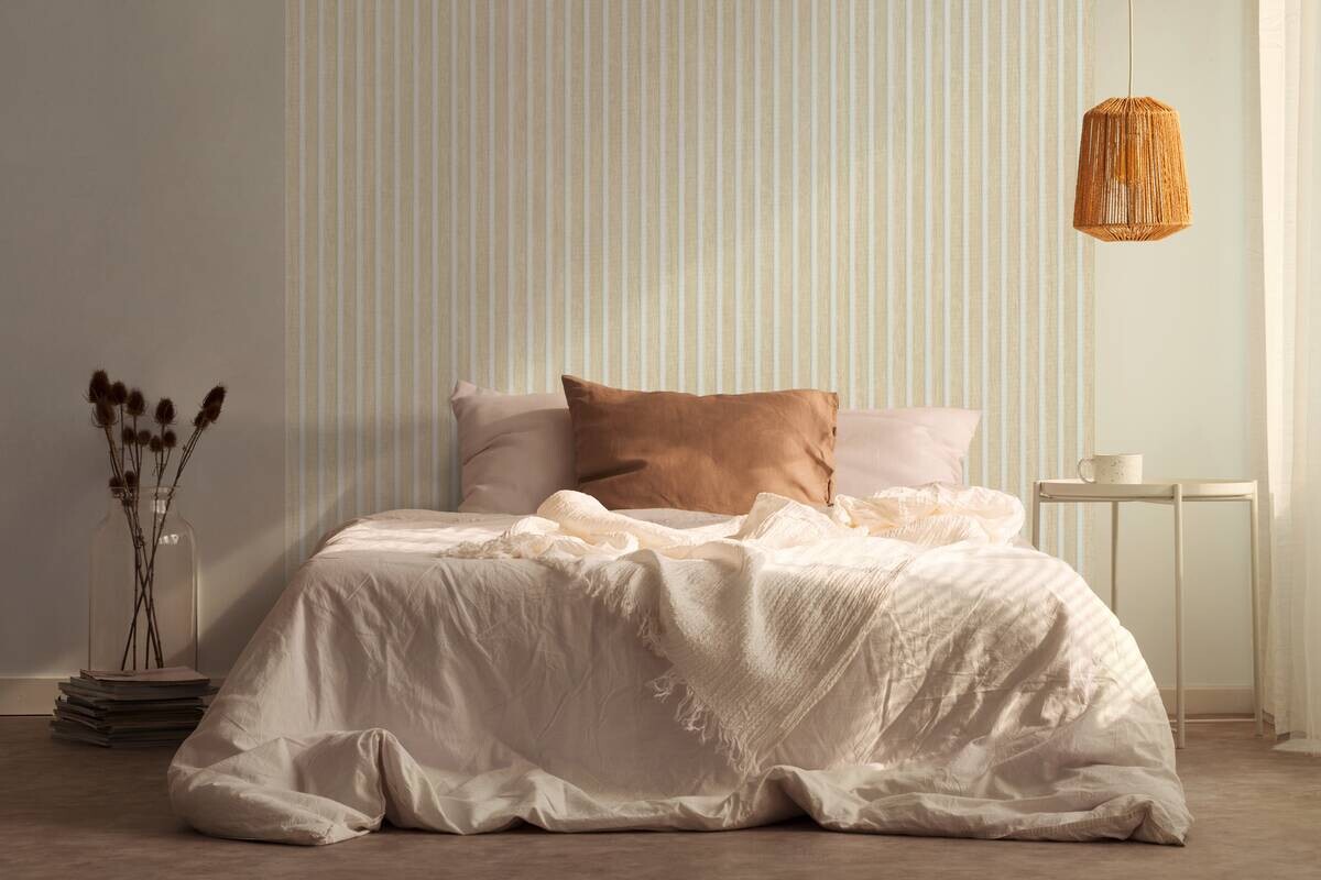 A.S.Creation Vliestapete beige weiß B/H/D: ca. 53x1005x8,5 cm