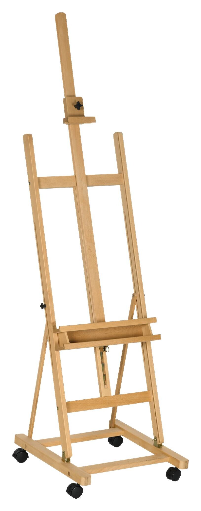 Vinsetto Staffelei natur Buche B/H/L: ca. 53x50,5x238 cm