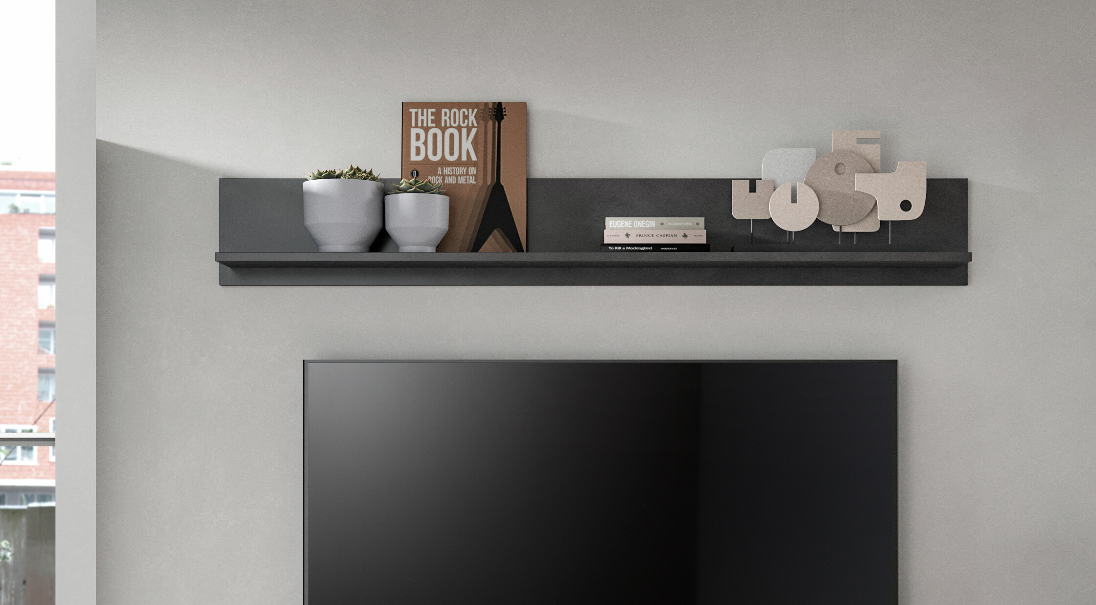 Wandboard Jam Matera Nachbildung Old Wood Nachbildung B/H/T: ca. 20x140x15 cm