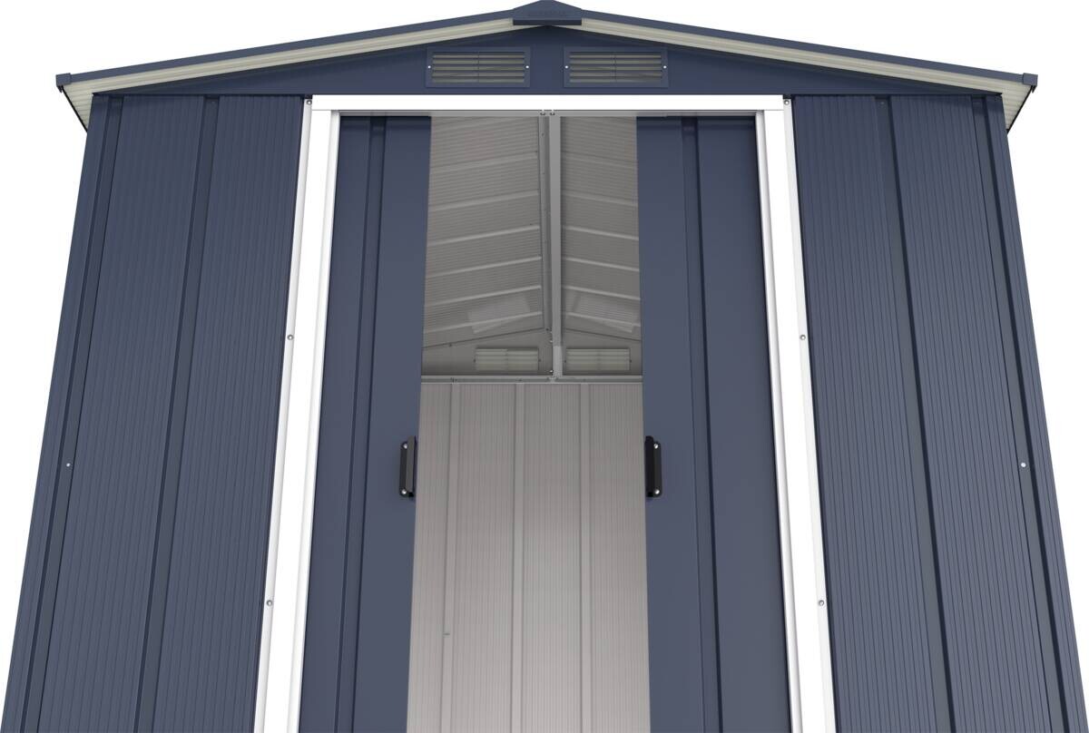 VCM Gerätehaus anthrazit B/H/L: ca. 202x181x174 cm