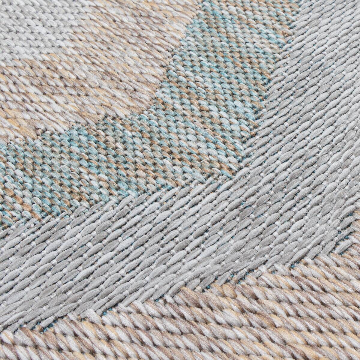 Sanat Outdoorteppich MELISSA grau B/L: ca. 140x200 cm