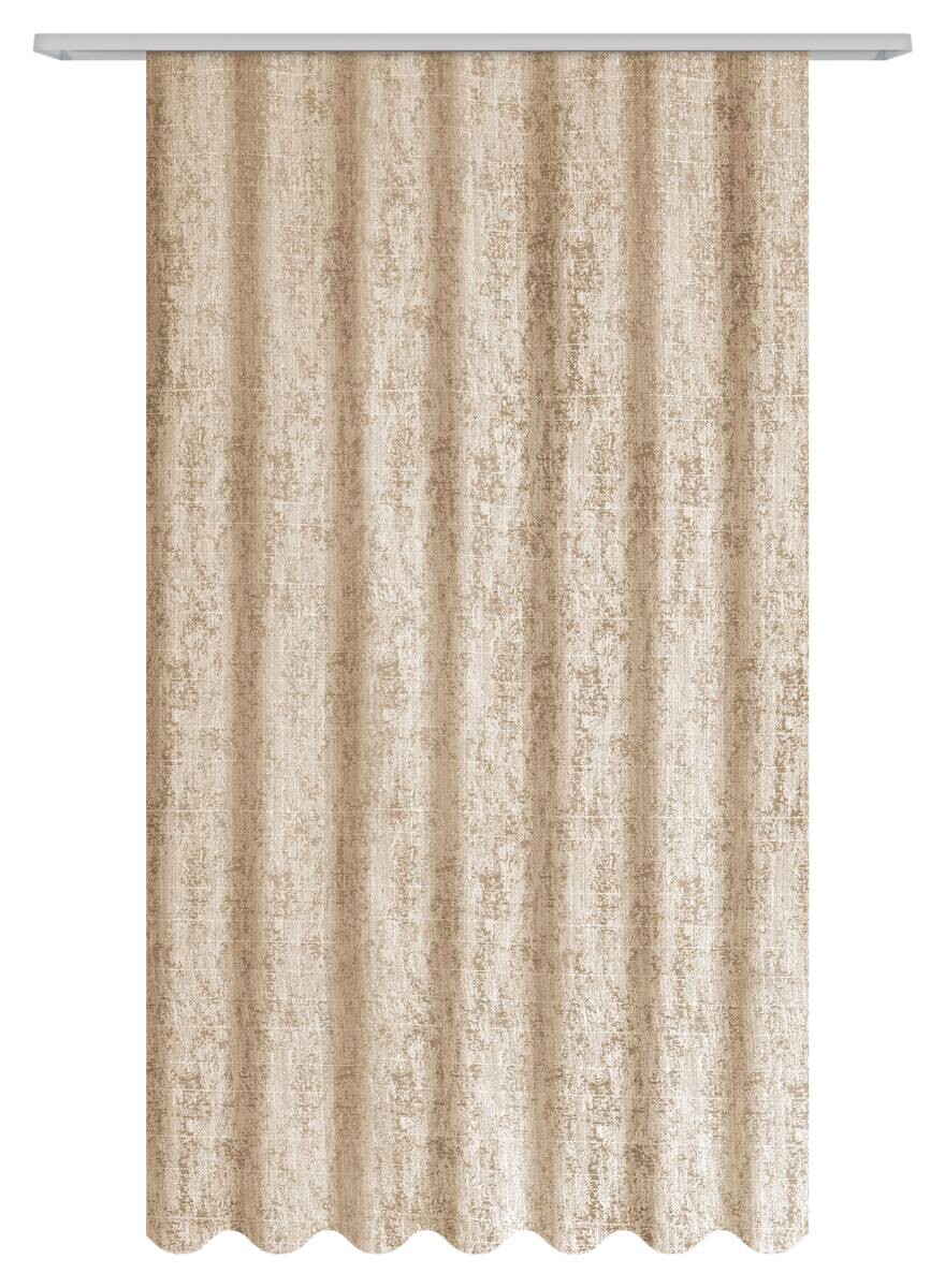 Dekovorhang Eden taupe B/L: ca. 135x175 cm