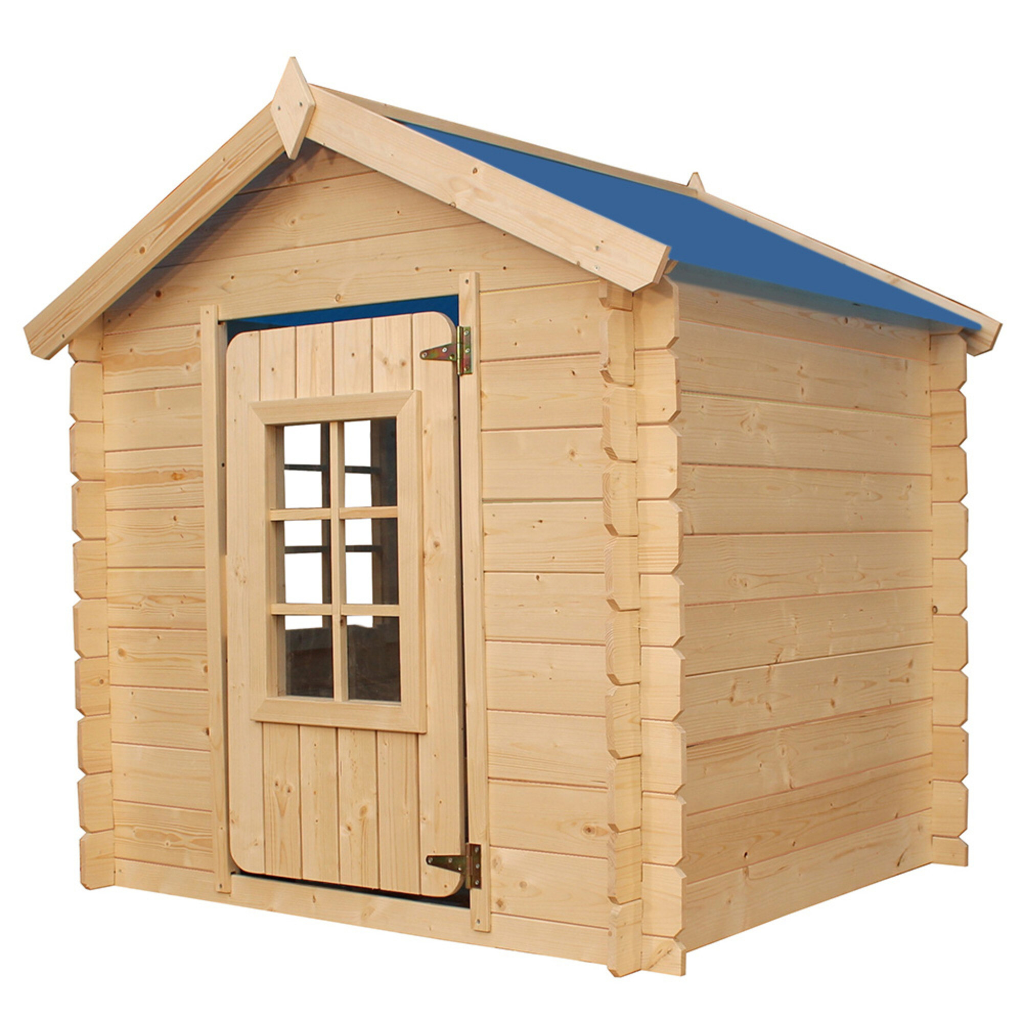 Timbela Kinderspielhaus M570M blau B/H/L: ca. 114x121x111 cm