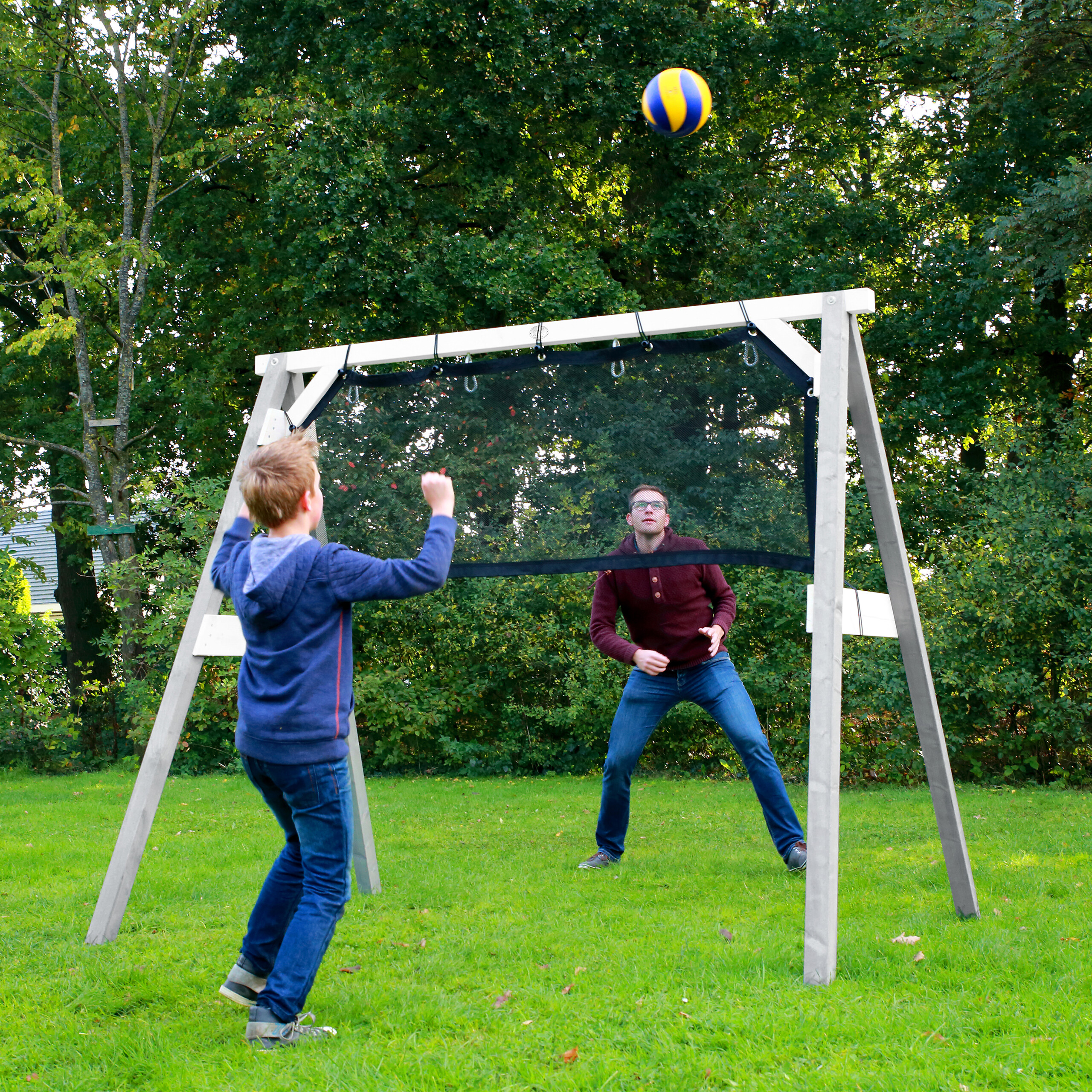 AXI Schaukel 4in1 SportsFun grau B/H/L: ca. 254x207x160 cm